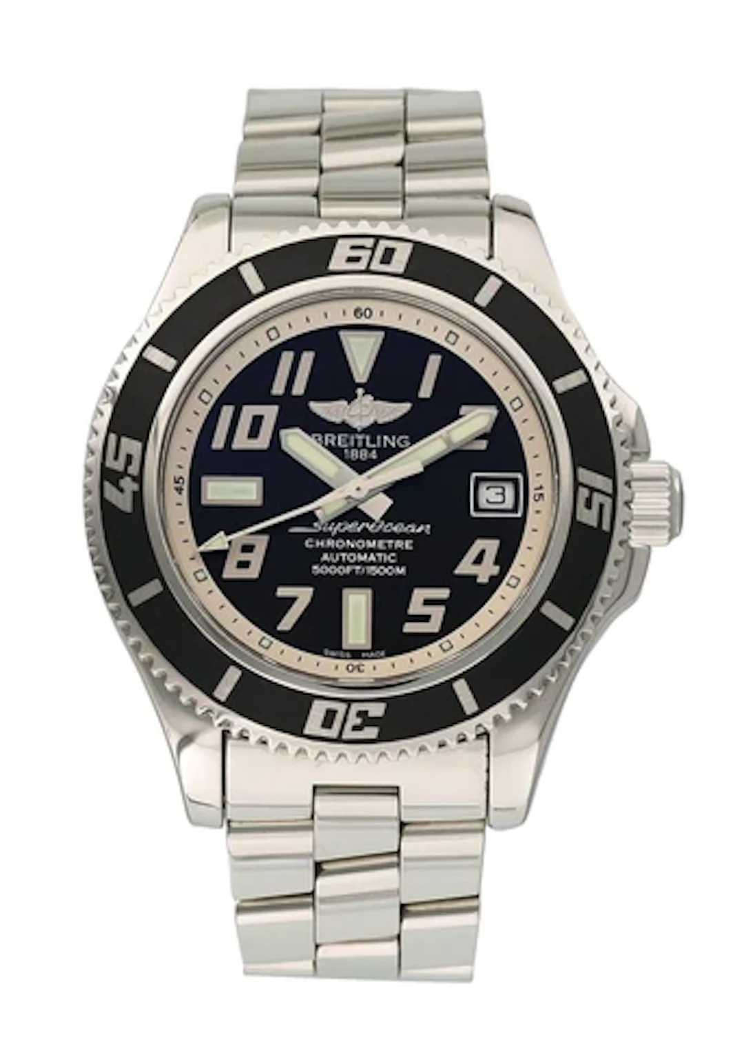 Breitling Superocean A17364 Mens Watch Original Papers