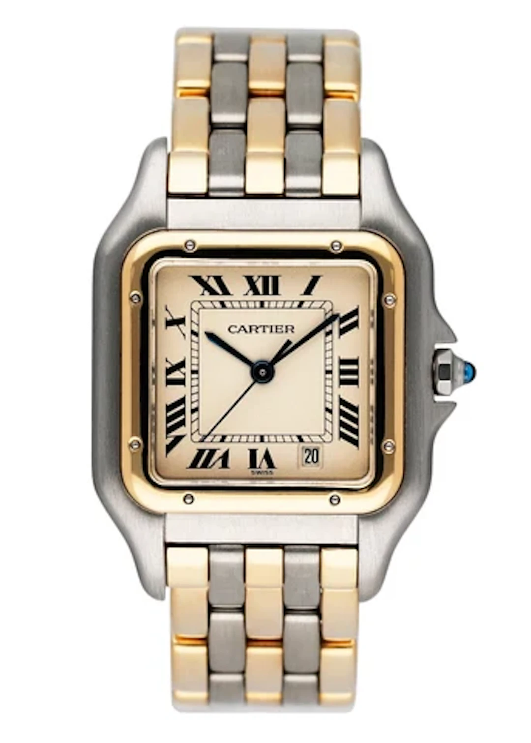 Cartier Panthere 187949 Midsize Three Row Ladies Watch