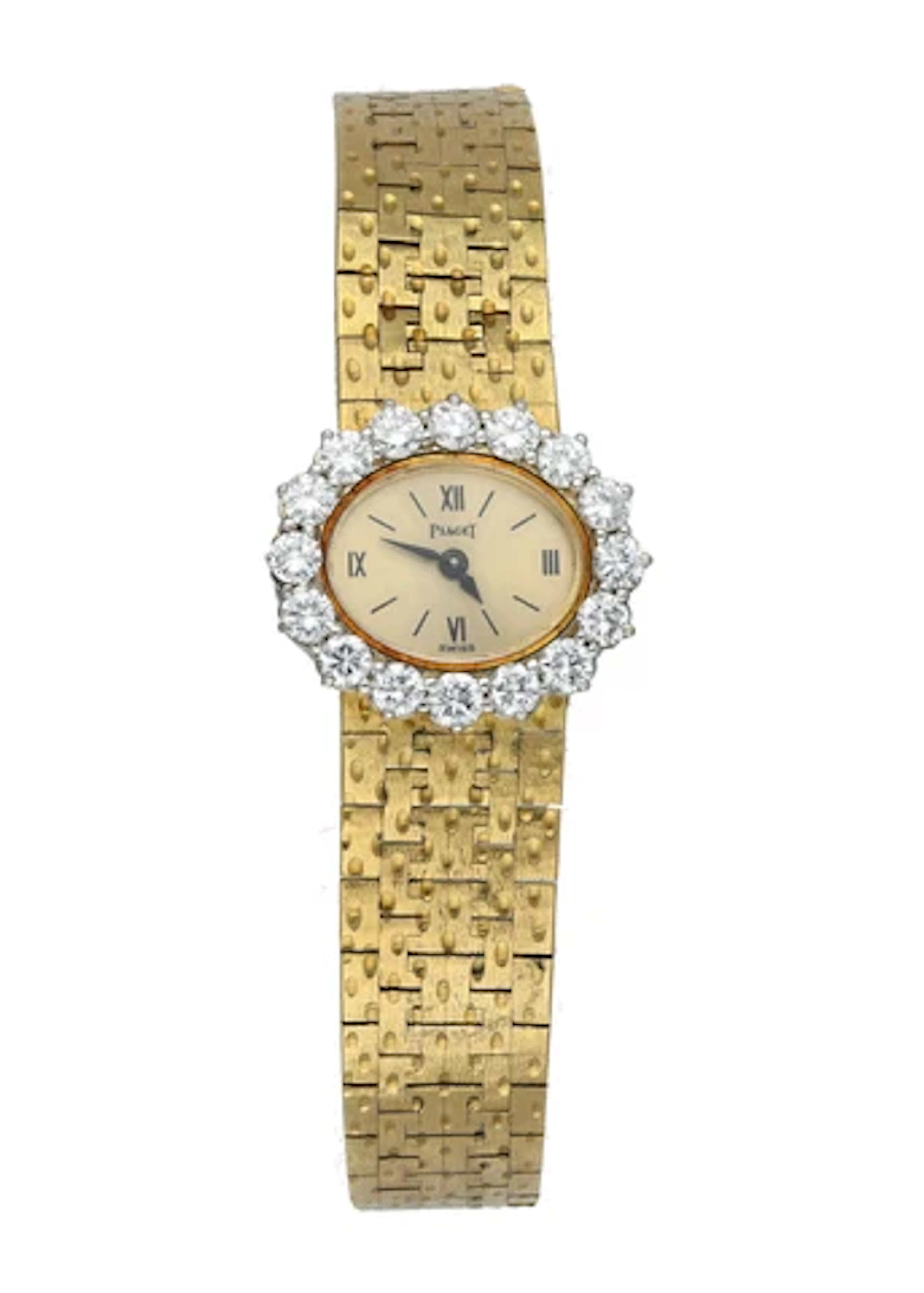 Piaget Vintage Cocktail 3867 Yellow Gold Ladies Watch