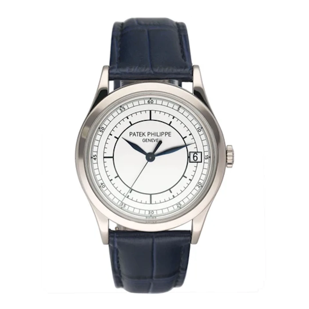 Patek Philippe Calatrava 5296G-001 Sector Dial Mens Watch With Papers