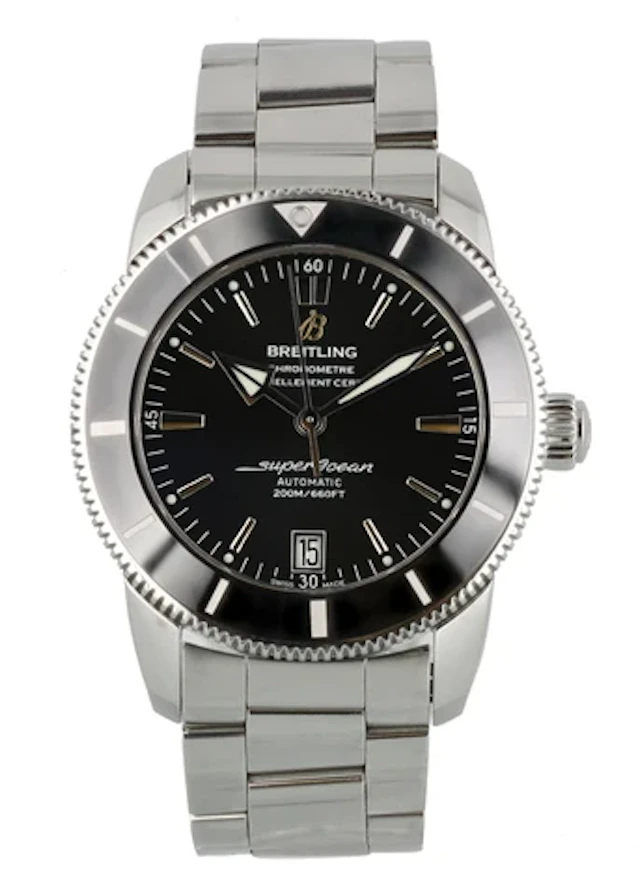 Breitling SuperOcean AB2010 Men Watch Box Papers