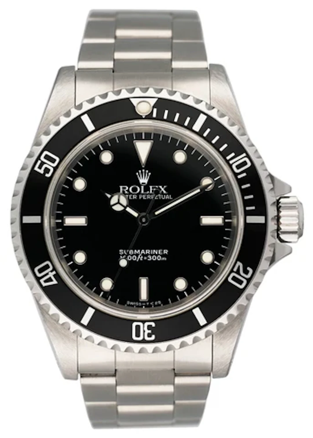 Rolex Oyster Perpetual Submariner 14060 No Date Mens Watch