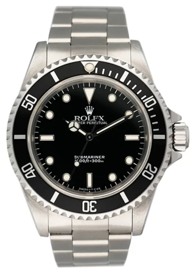 Rolex Oyster Perpetual Submariner 14060 No Date Mens Watch