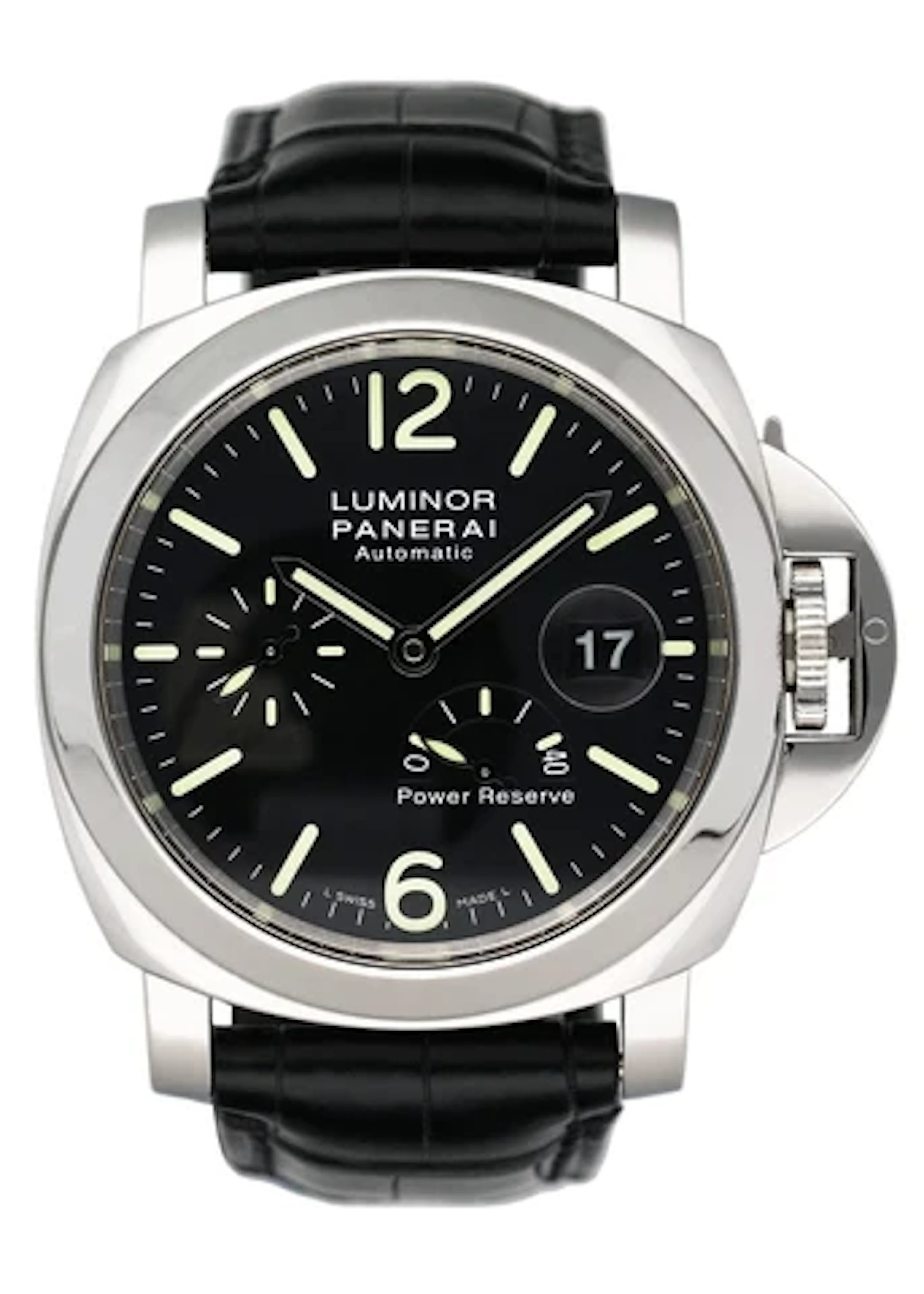 Panerai Luminor Power Reserve PAM00090 Mens Watch Box Papers