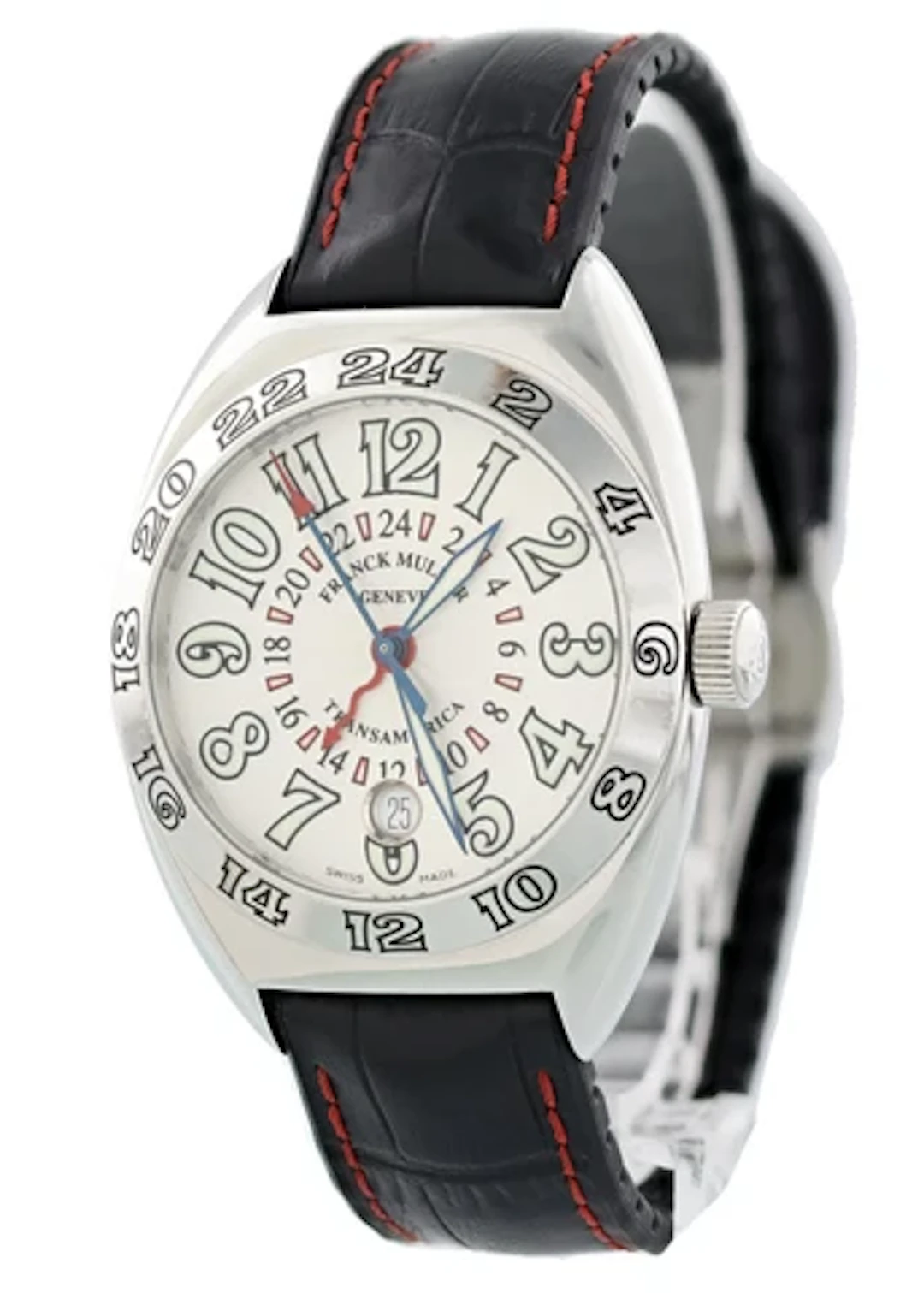 Franck Muller Transamerica World Time 2000 WW Mens Watch