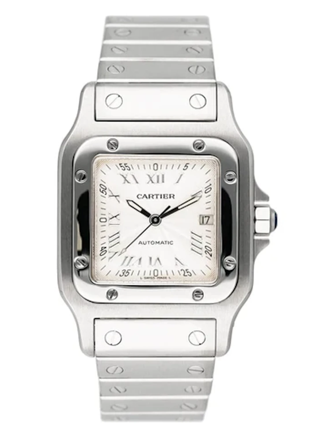 Cartier Santos Galbee W20040D6 Stainless Steel Ladies Watch