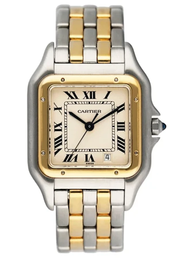 Cartier Panthere 83083242 Two Row Midsize Ladies Watch