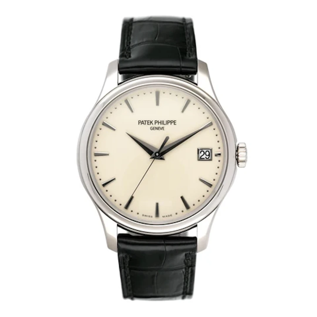 Patek Philippe Calatrava 5227G Ivory Dial 18K White Gold Mens Watch