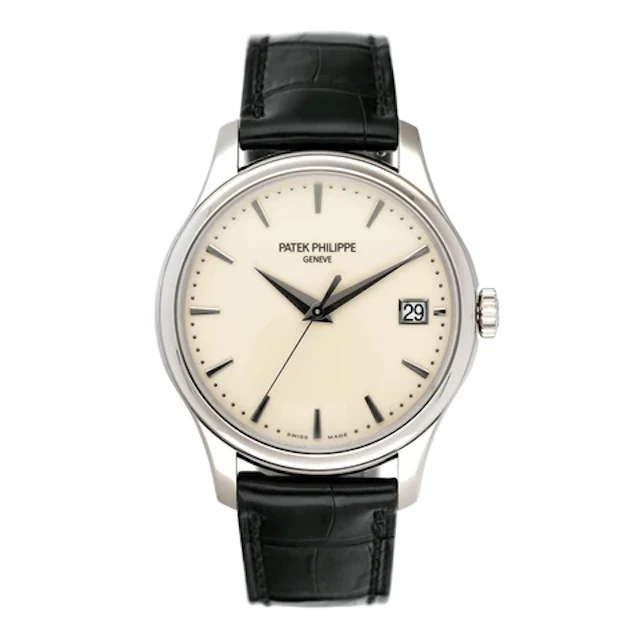 Patek Philippe Calatrava 5227G Ivory Dial 18K White Gold Mens Watch