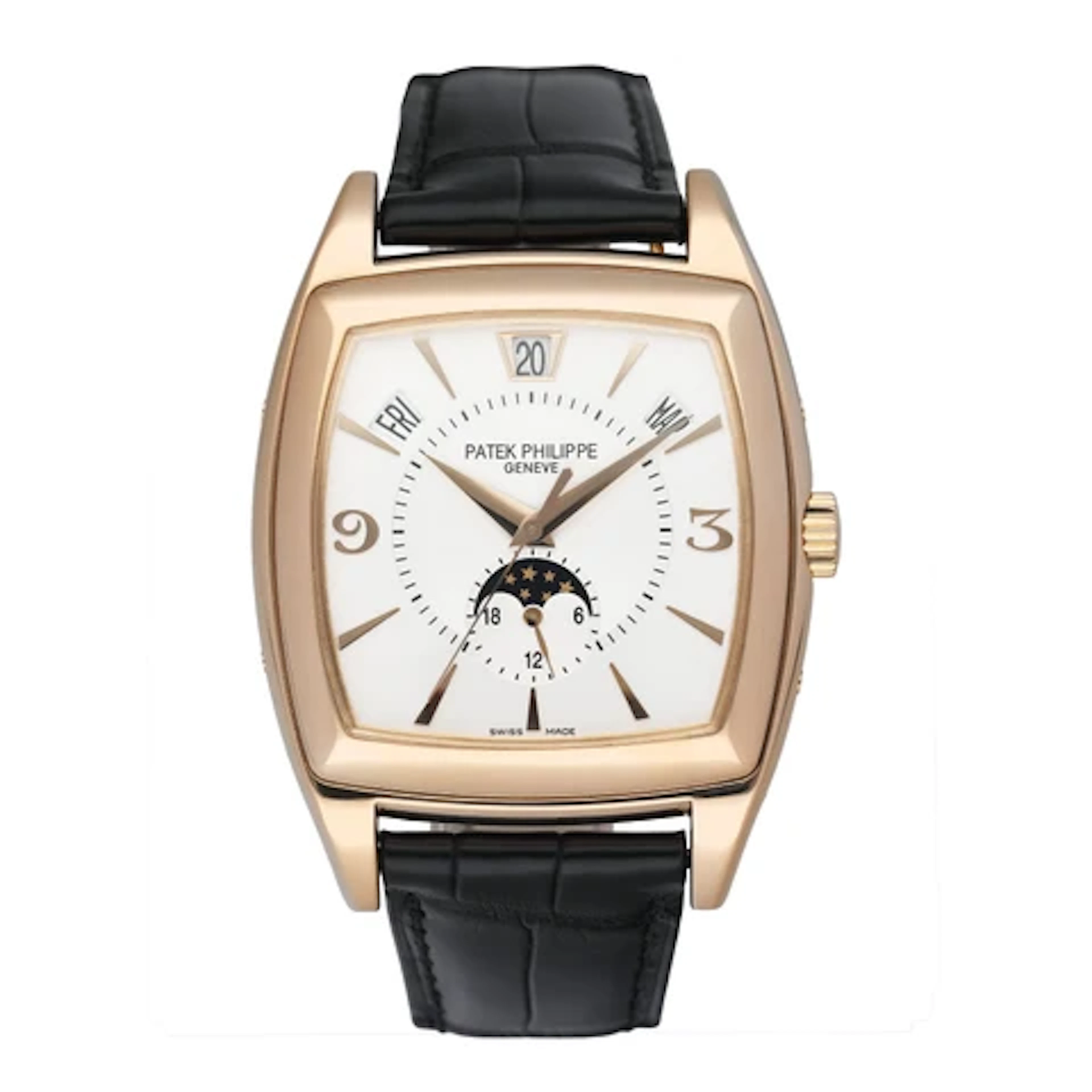 Patek Philippe Gondolo Calendario 5135R Silver Dial Mens Watch