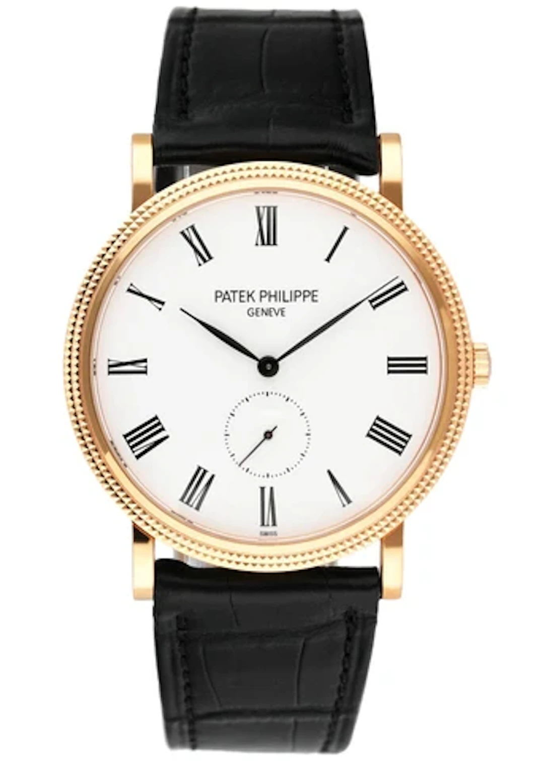 Patek Philippe Calatrava 5119R 18K Rose Gold Mens Watch With Papers