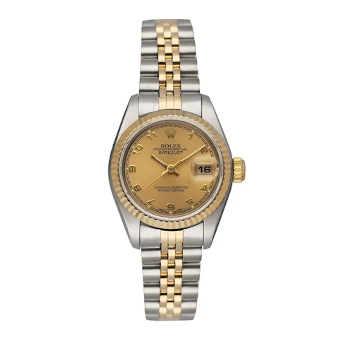 Rolex Datejust 69173 Champagne Dial Ladies Watch