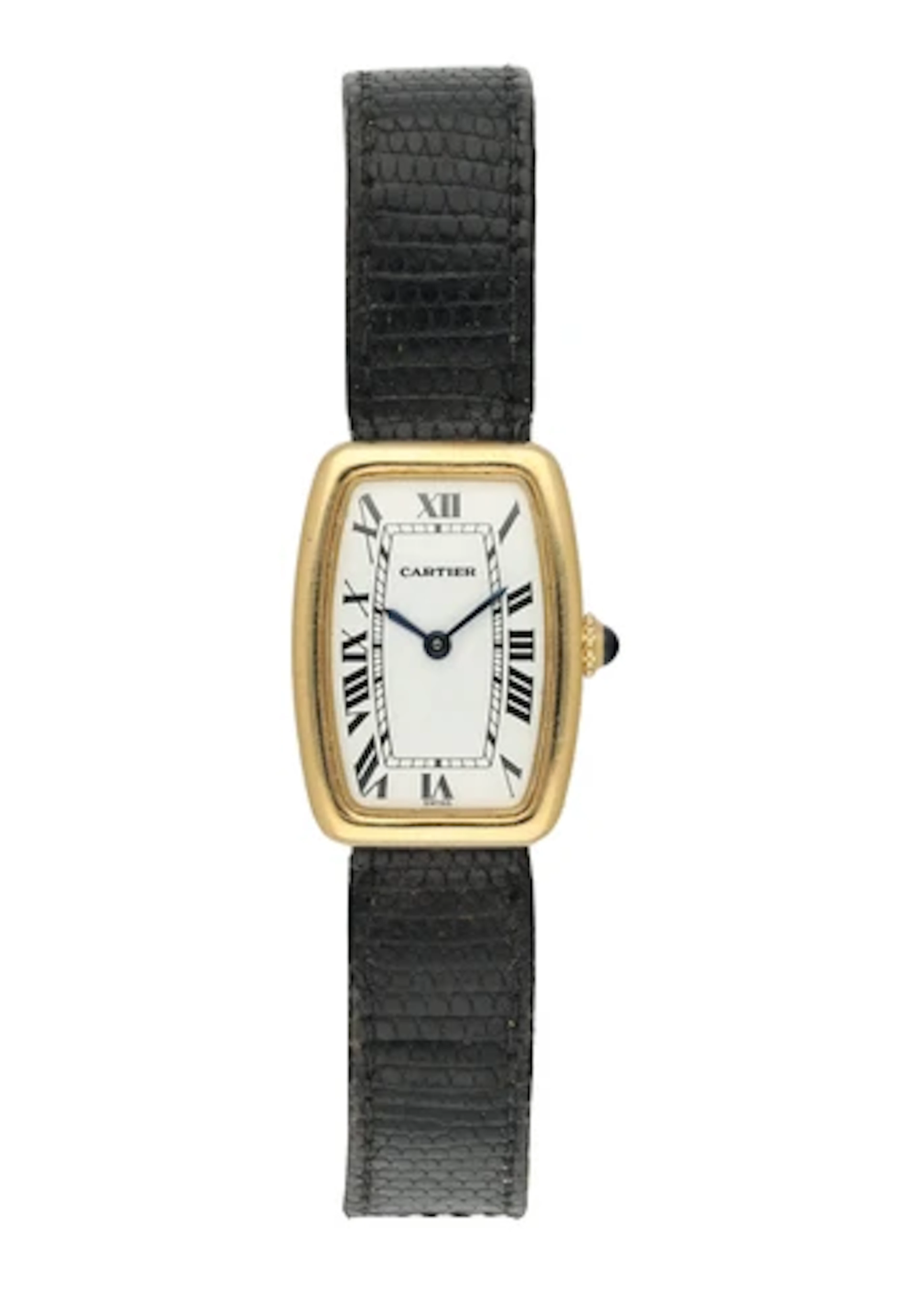 Cartier Tank Faberg� Yellow Gold Rare Ladies Watch