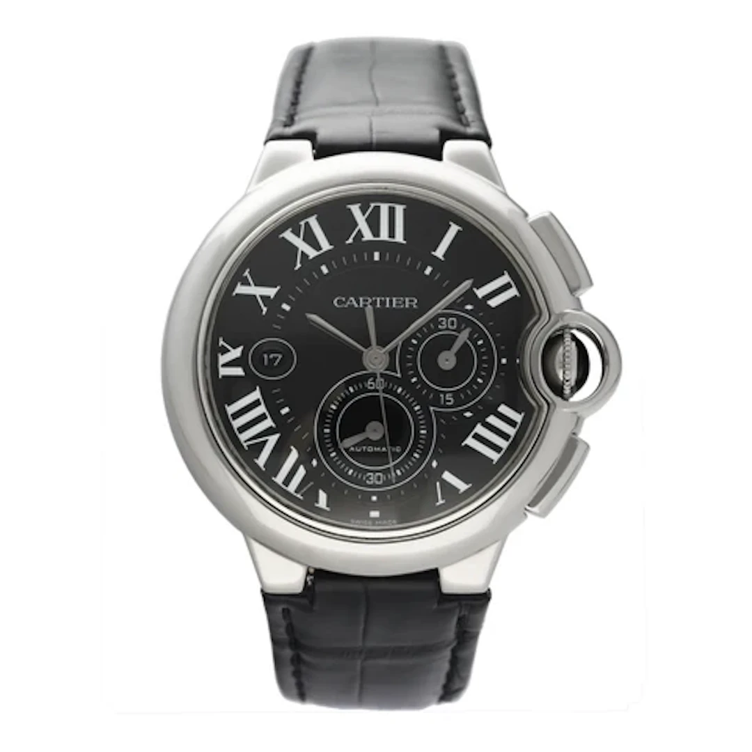 Cartier Ballon Bleu W6920052 XL Stainless Steel Mens Watch