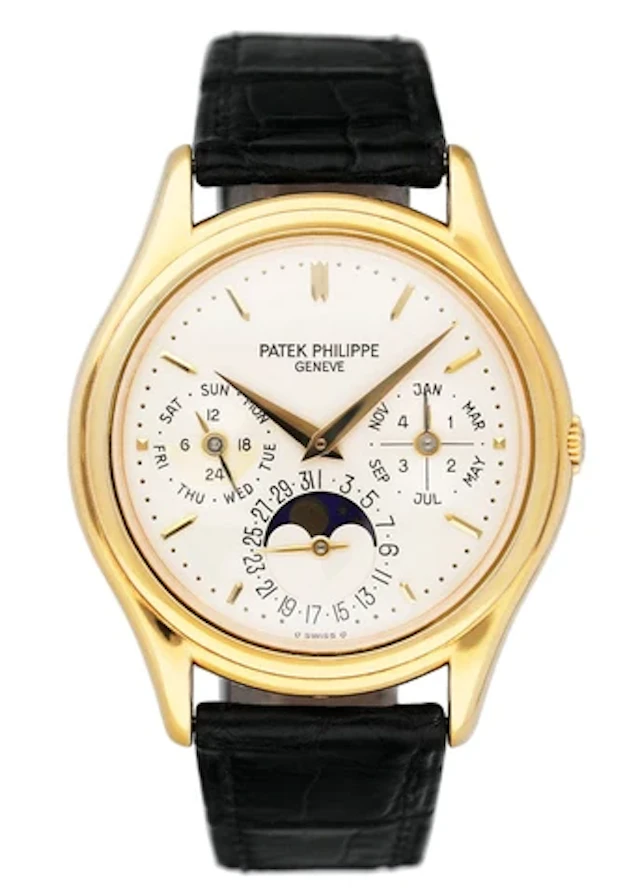 Patek Philippe Perpetual Calendar 3940J Mens Watch With Archives