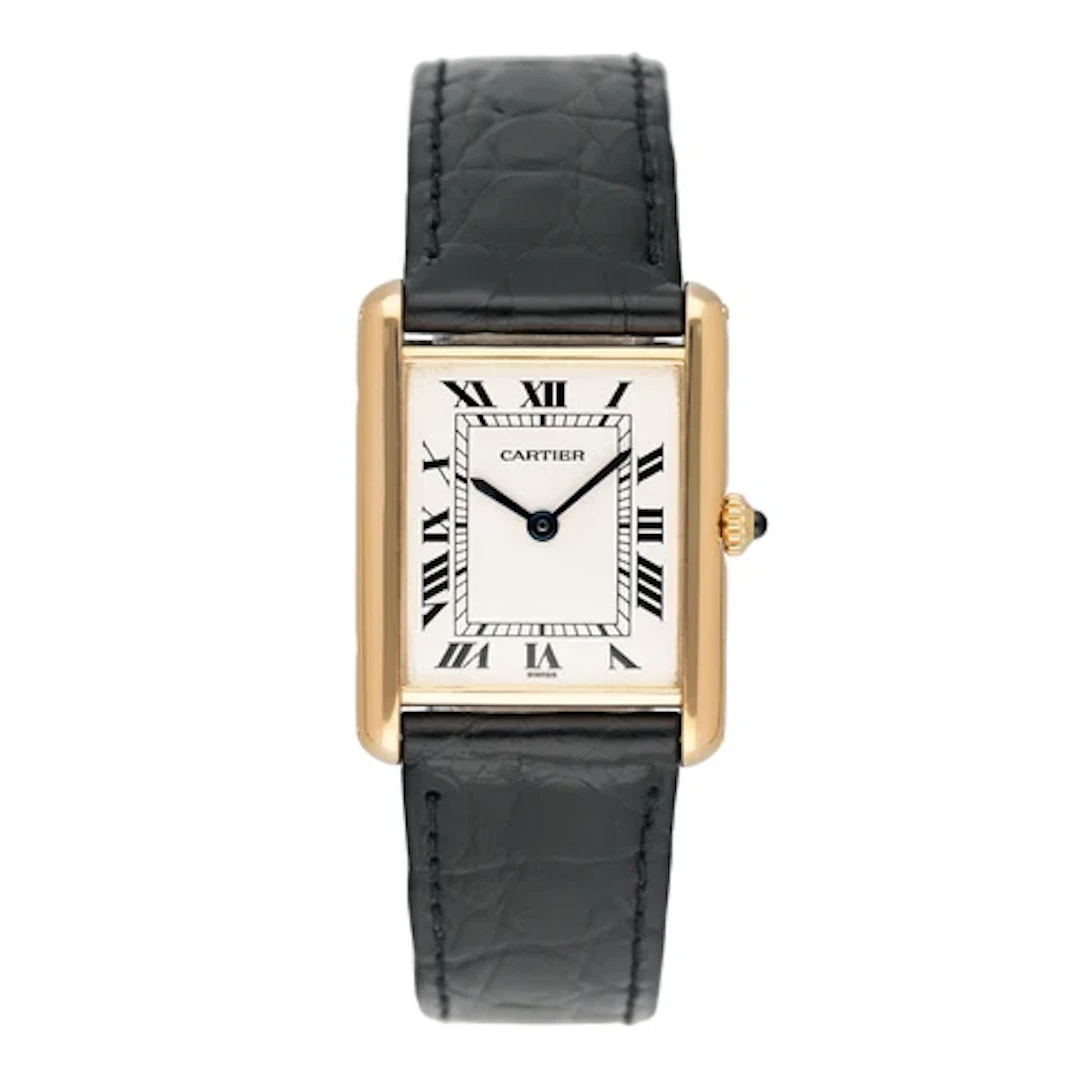 Cartier Tank Louis W1512856 18K Yellow Gold Ladies Watch
