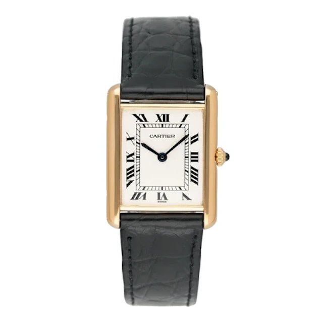 Cartier Tank Louis W1512856 18K Yellow Gold Ladies Watch