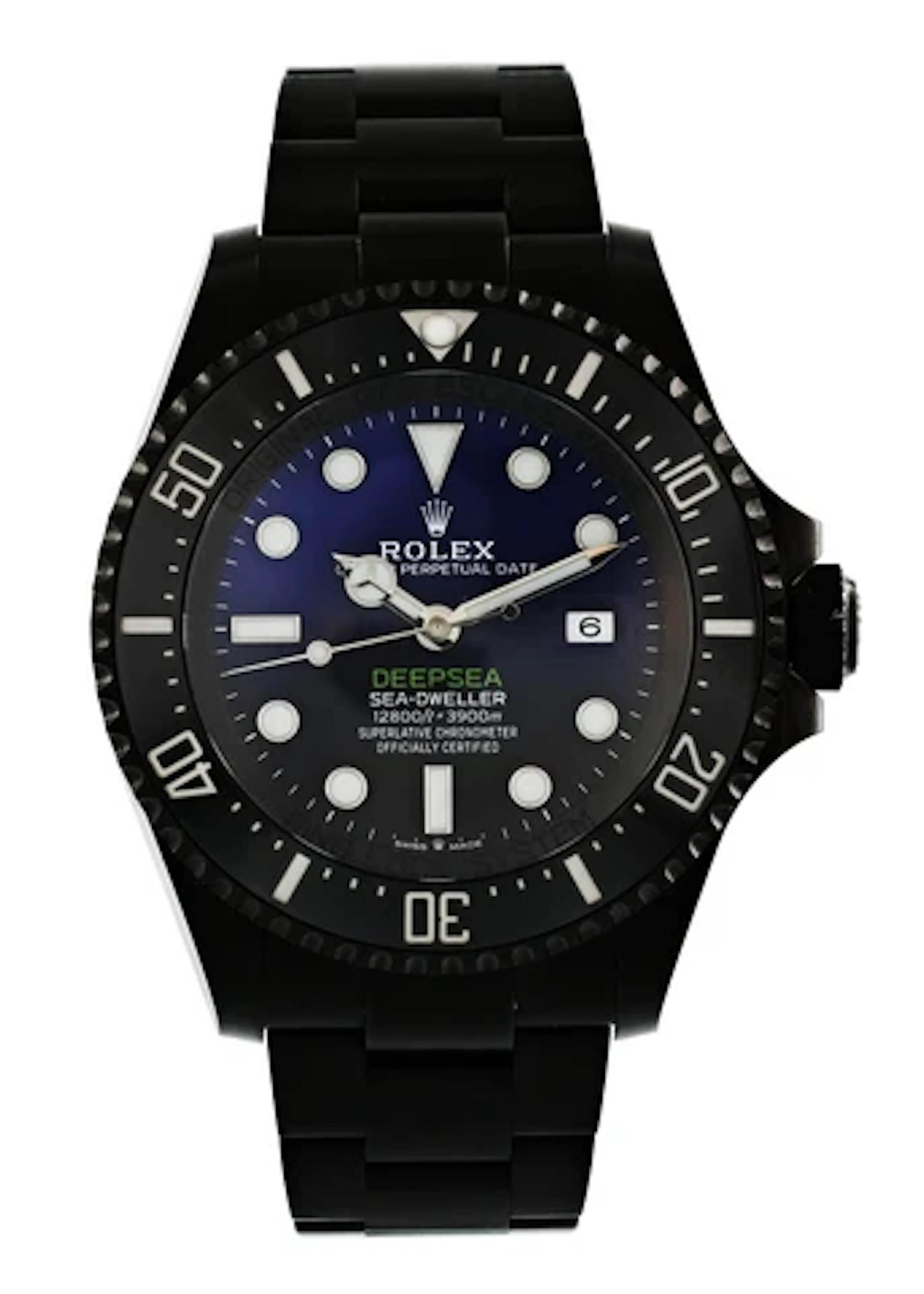 Rolex Deepsea Sea-Dweller 116660 James Cameron Custom PVD Mens Watch