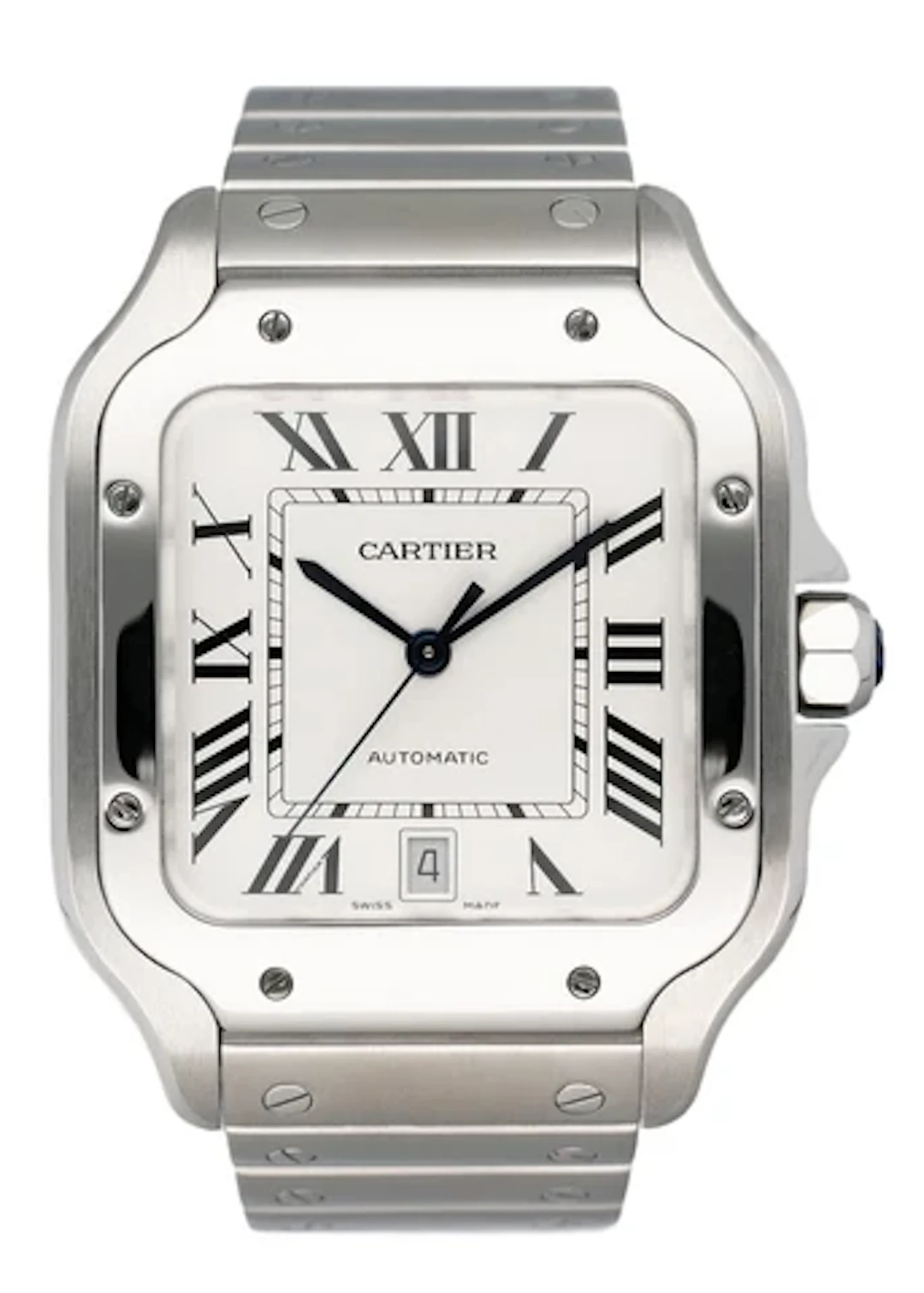 Cartier Santos WSSA0018 Large Size Mens Watch Box Papers