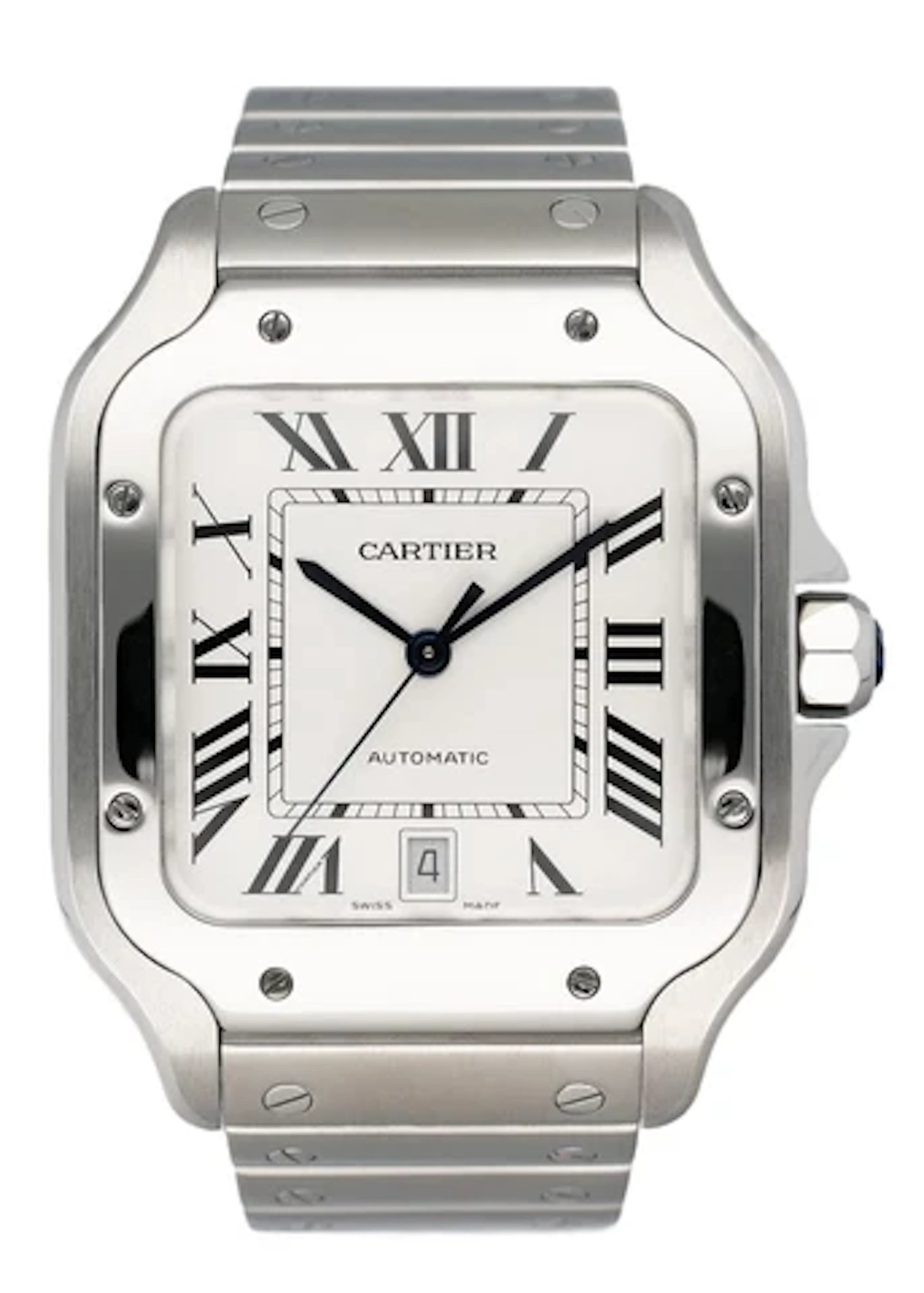 Cartier Santos WSSA0018 Large Size Mens Watch Box Papers