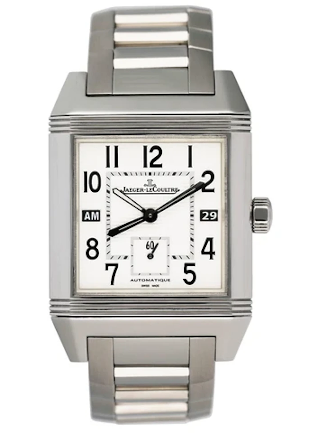 Jaeger-LeCoultre Reverso Squadra Hometime Q7008120 Steel Mens Watch