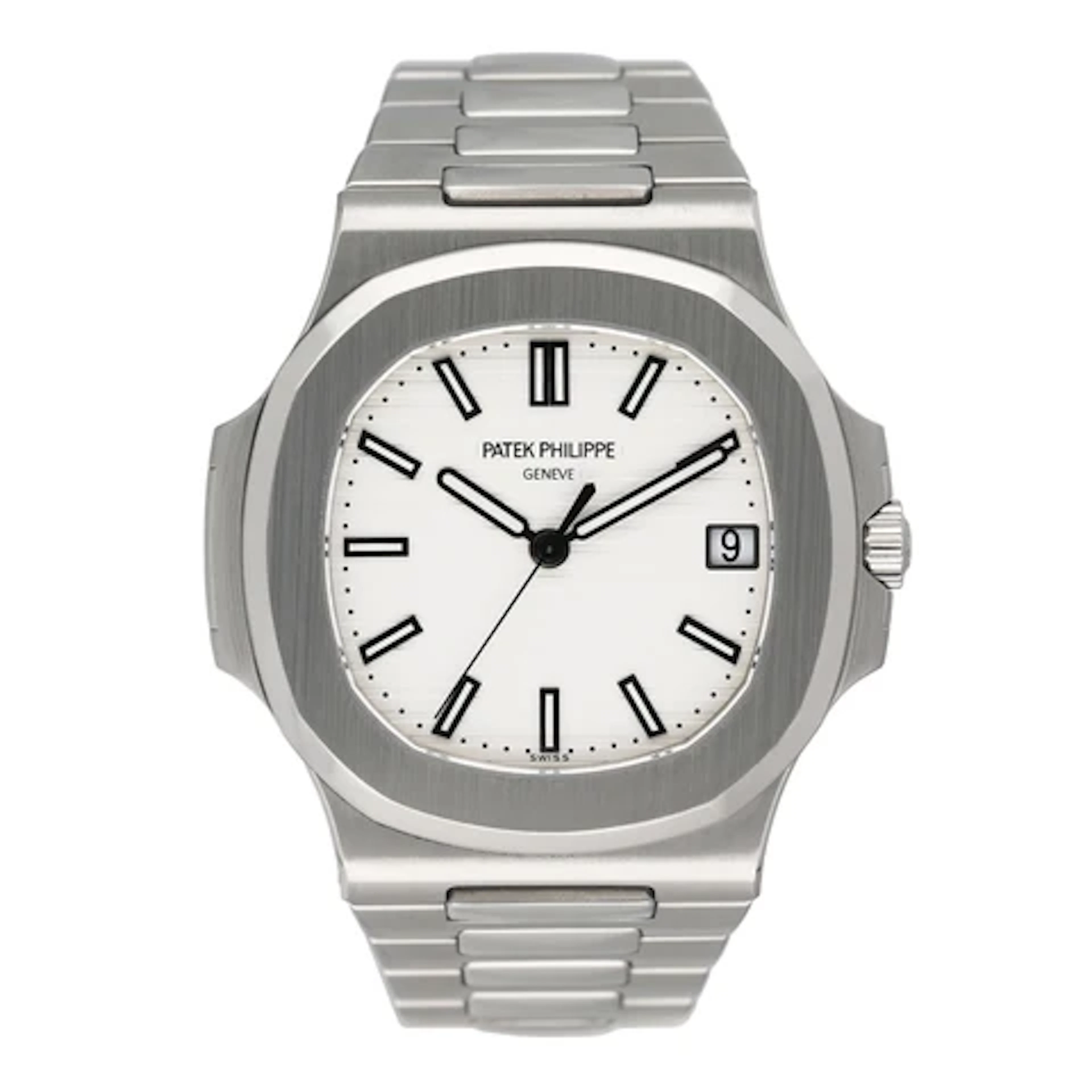 Patek Philippe Nautilus 5711/1A-011 White Dial Mens Watch Box Papers