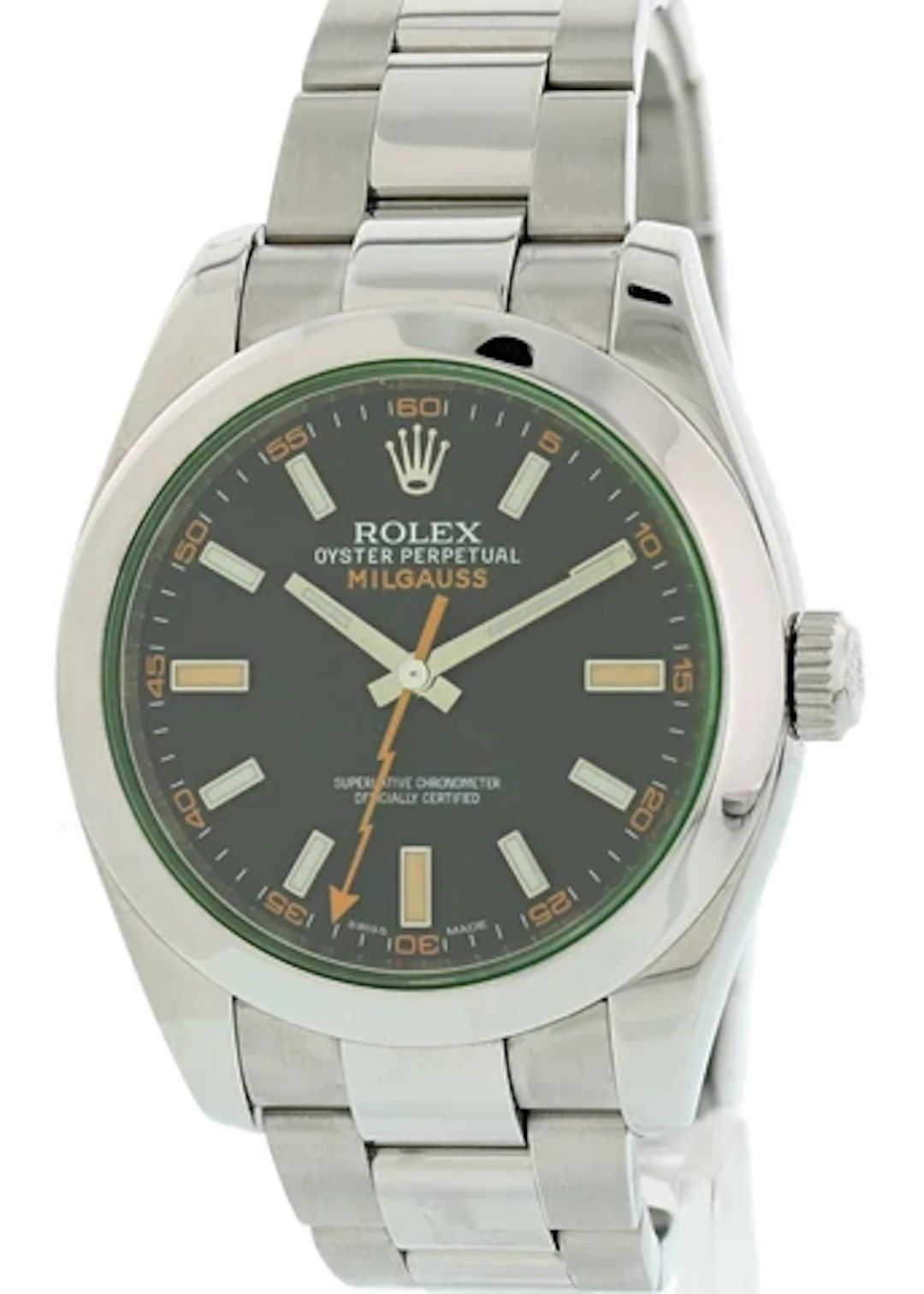 Rolex Milgauss 116400GV Men's Watch Box And Papers