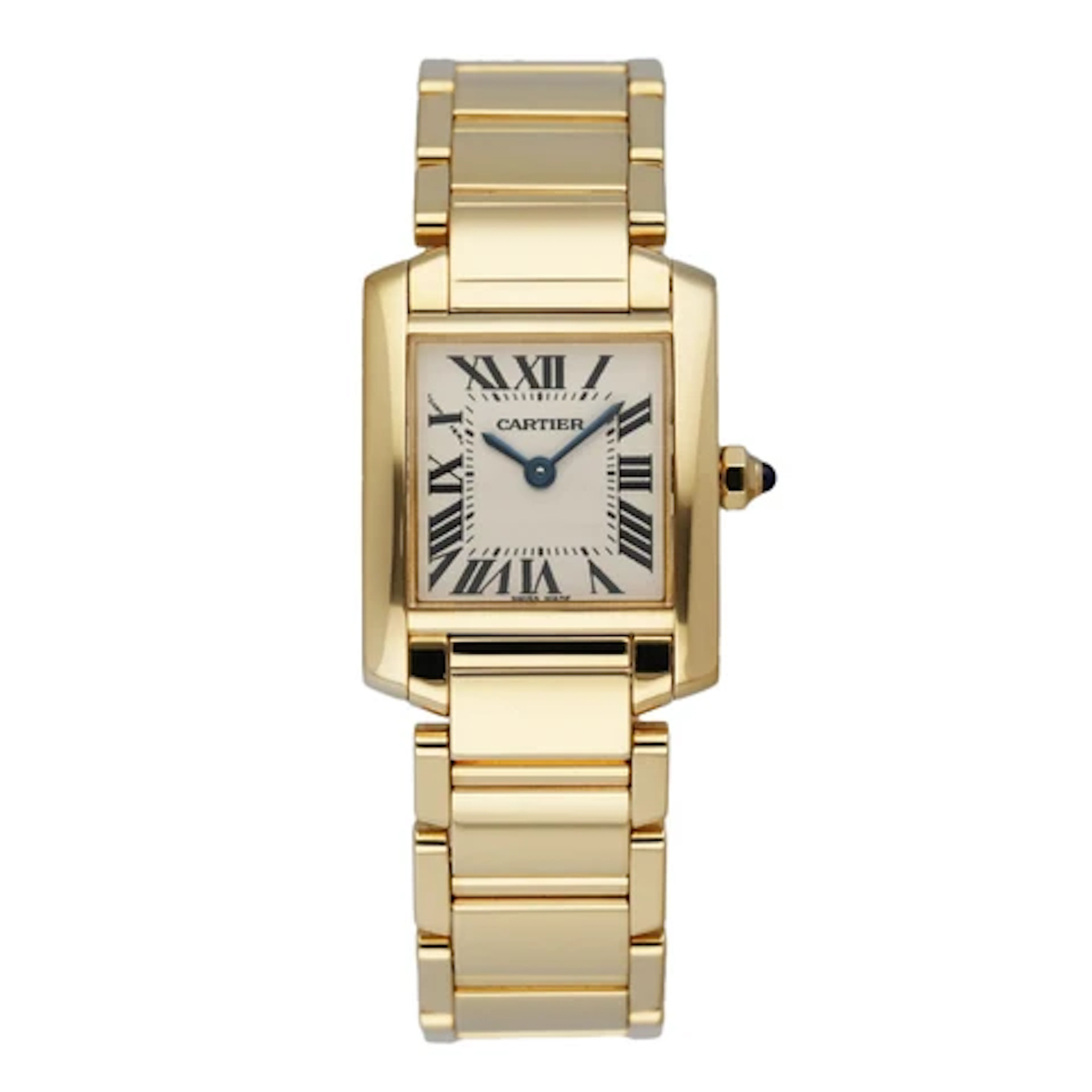 Cartier Tank Francaise W50002N2 Yellow Gold Ladies Watch