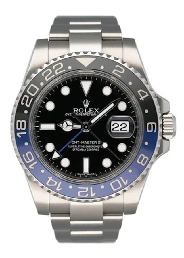 Rolex GMT Master II 116710 Batman Mens Watch Box Paper