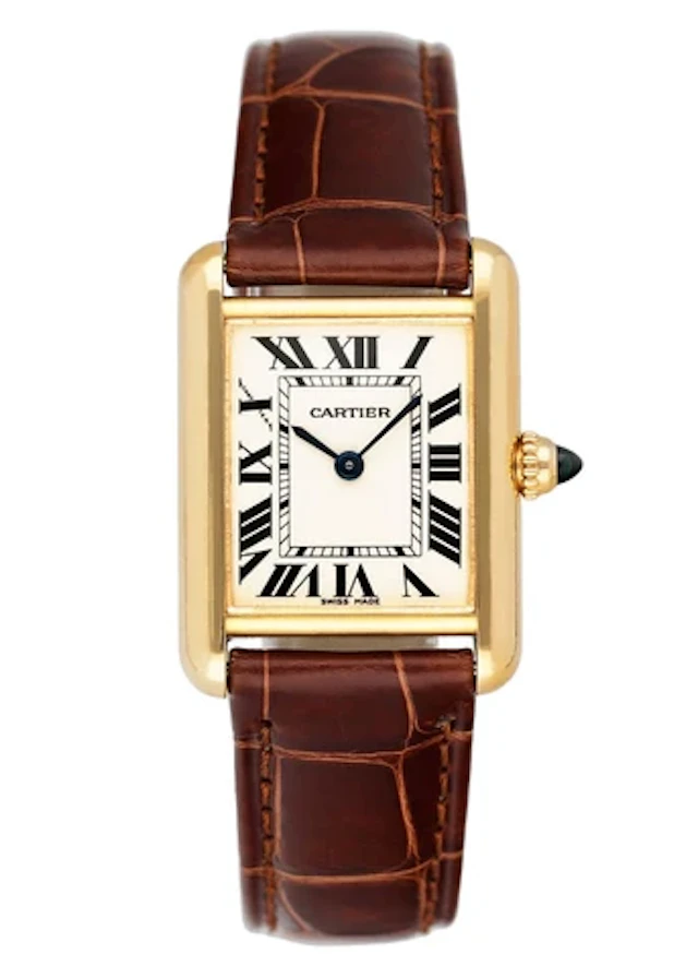 Cartier Tank Louis W1529856 18K Yellow Gold Ladies Watch