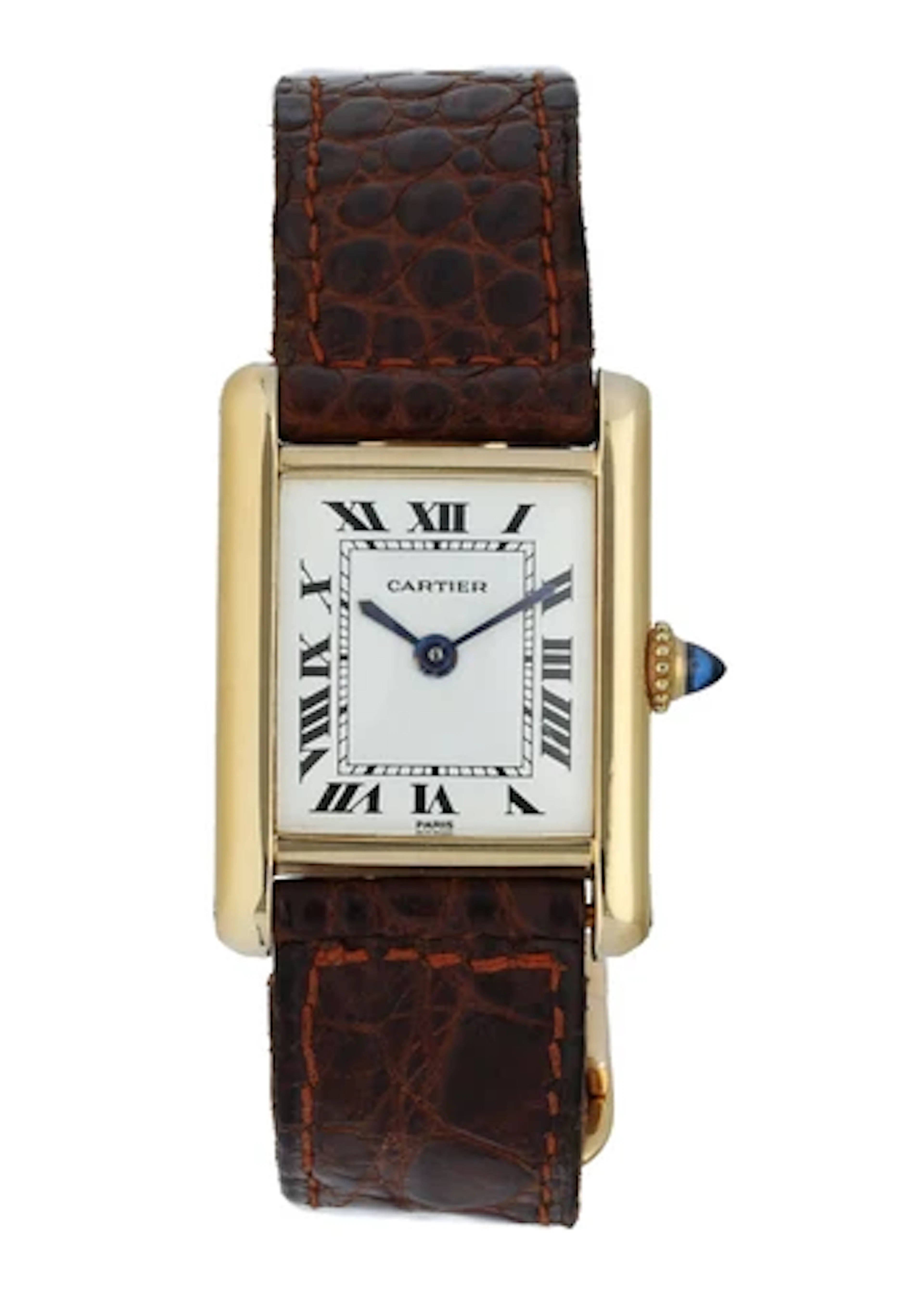 Cartier Tank Paris 18k Gold Ladies Watch