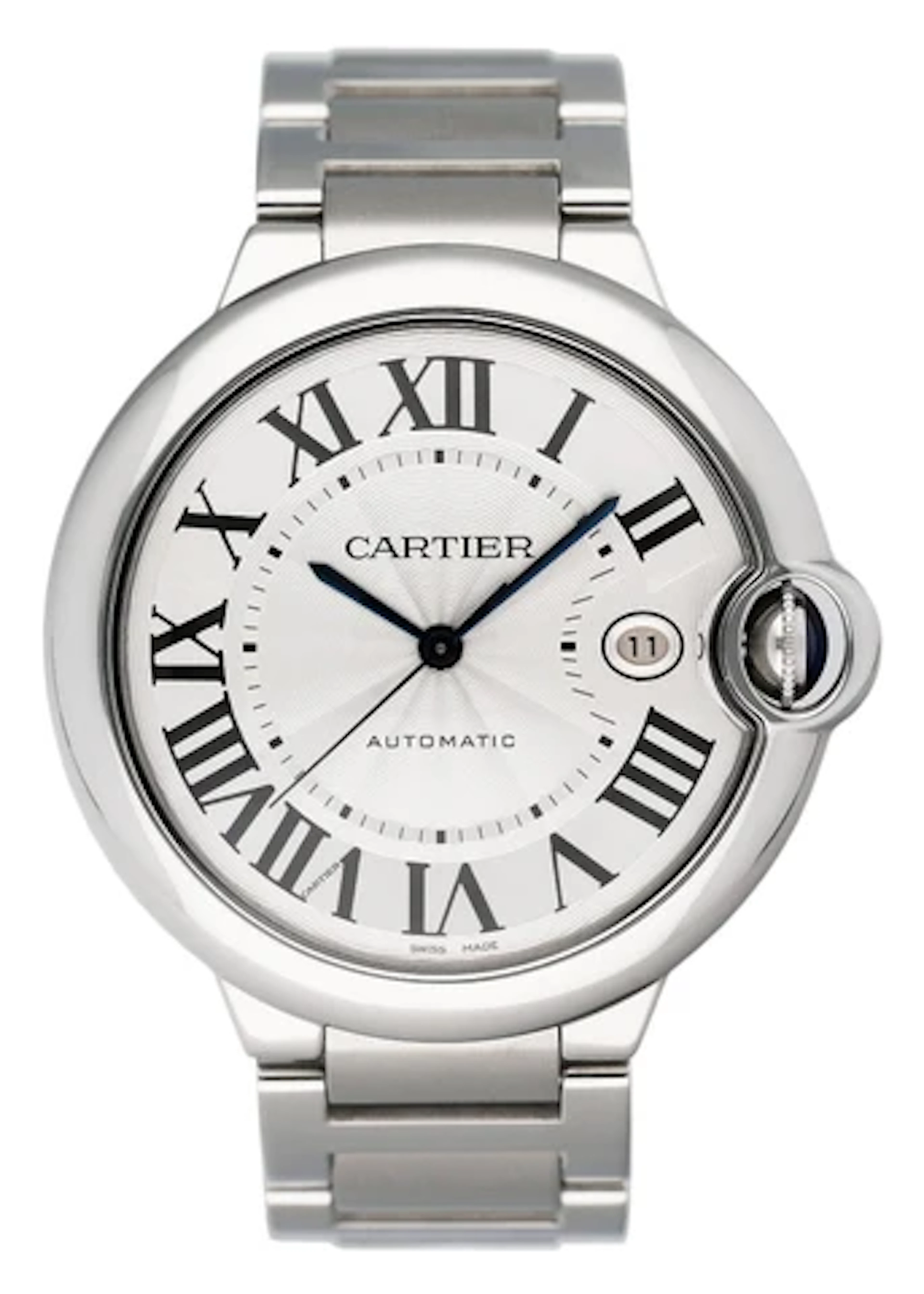 Cartier Ballon Bleu W69012Z4 Stainless Steel Mens Watch