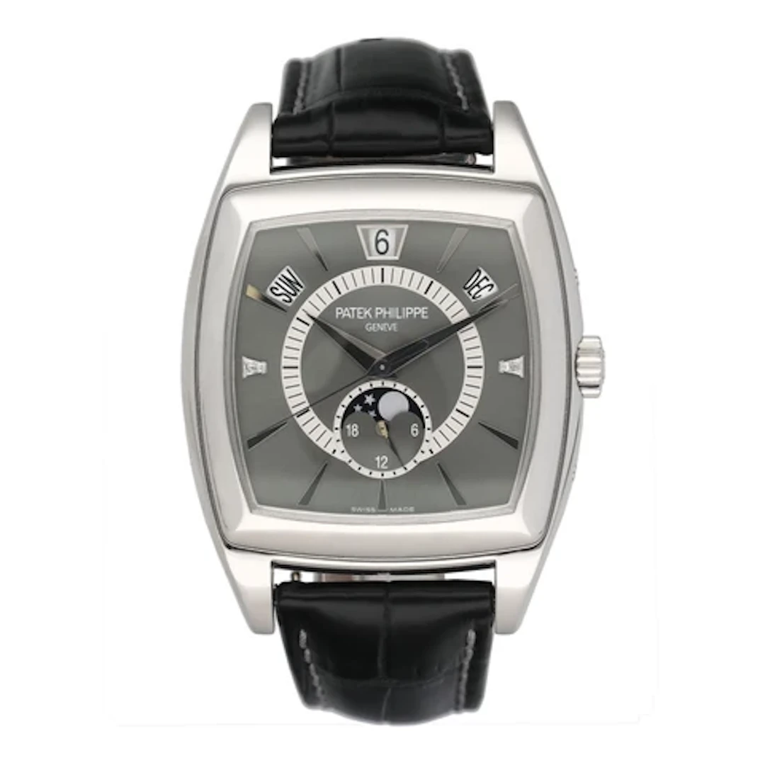 Patek Philippe Gondolo Calendario 5135P Gray Dial Mens Watch