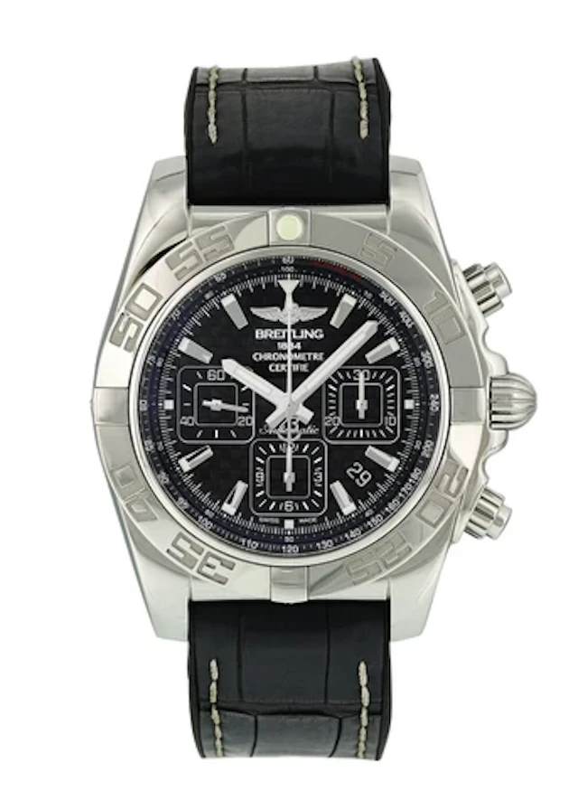 Breitling Chronomat AB0110 Mens Watch Box Papers
