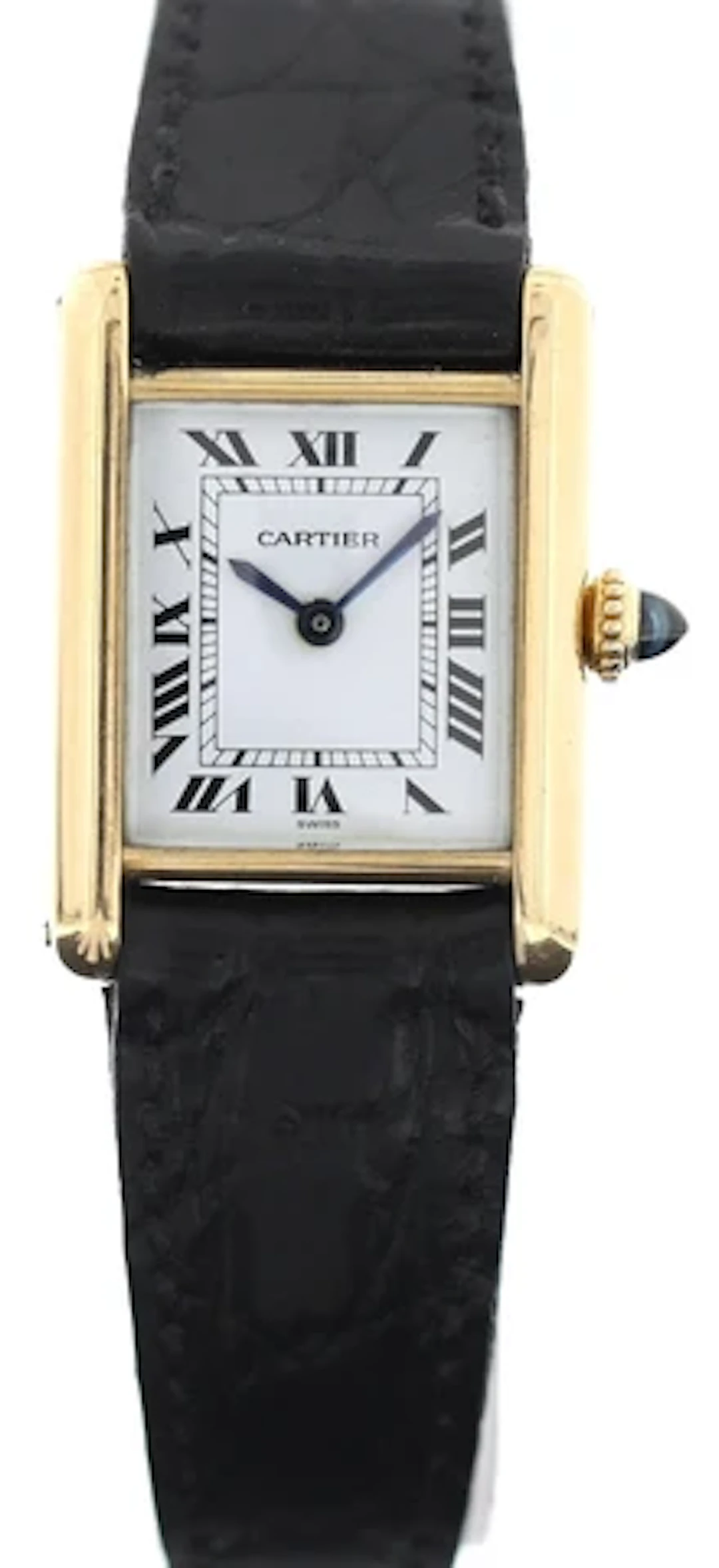 Cartier Vintage Tank 18K Yellow Gold Ladies