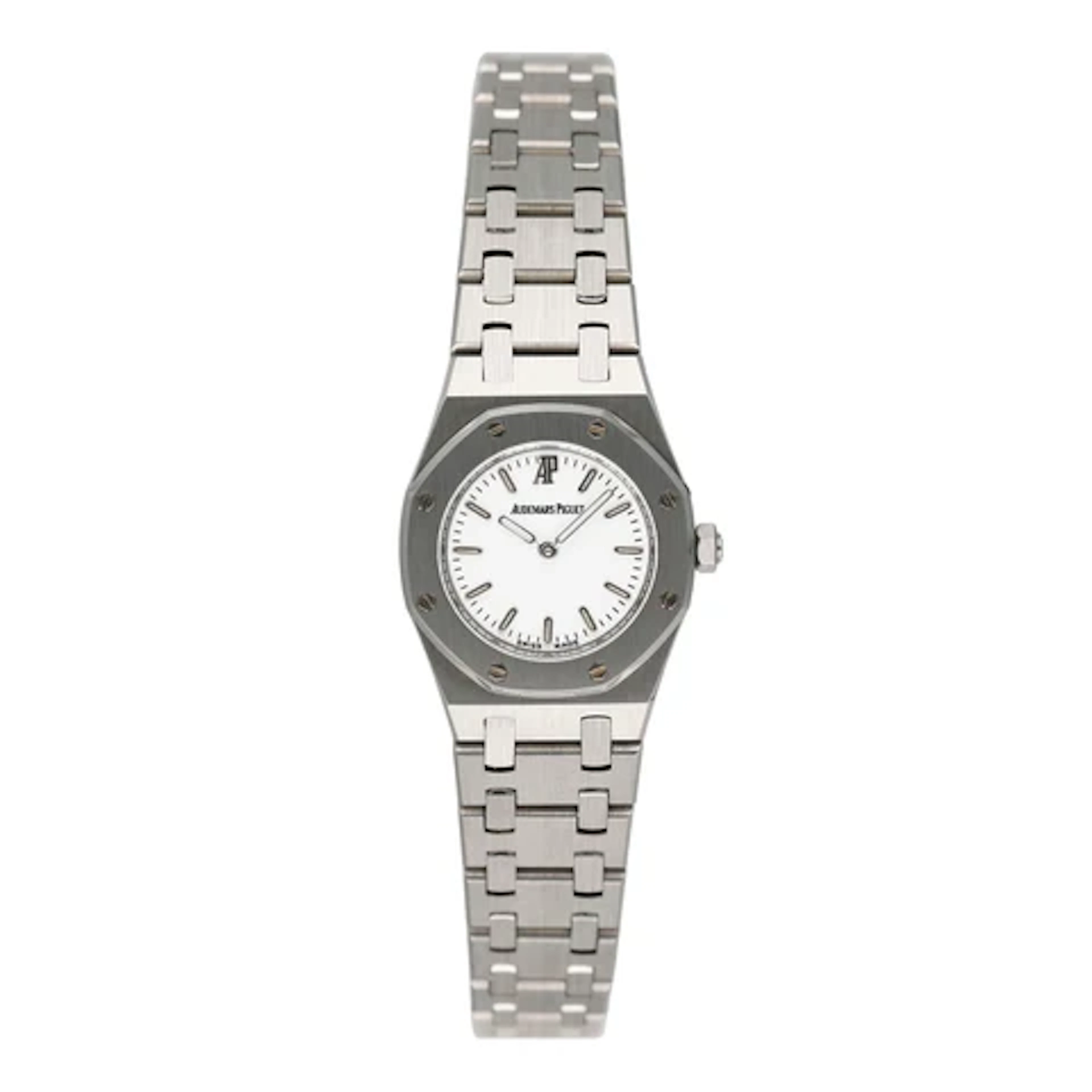 Audemars Piguet Royal Oak 67075ST Mini White Dial Ladies Watch