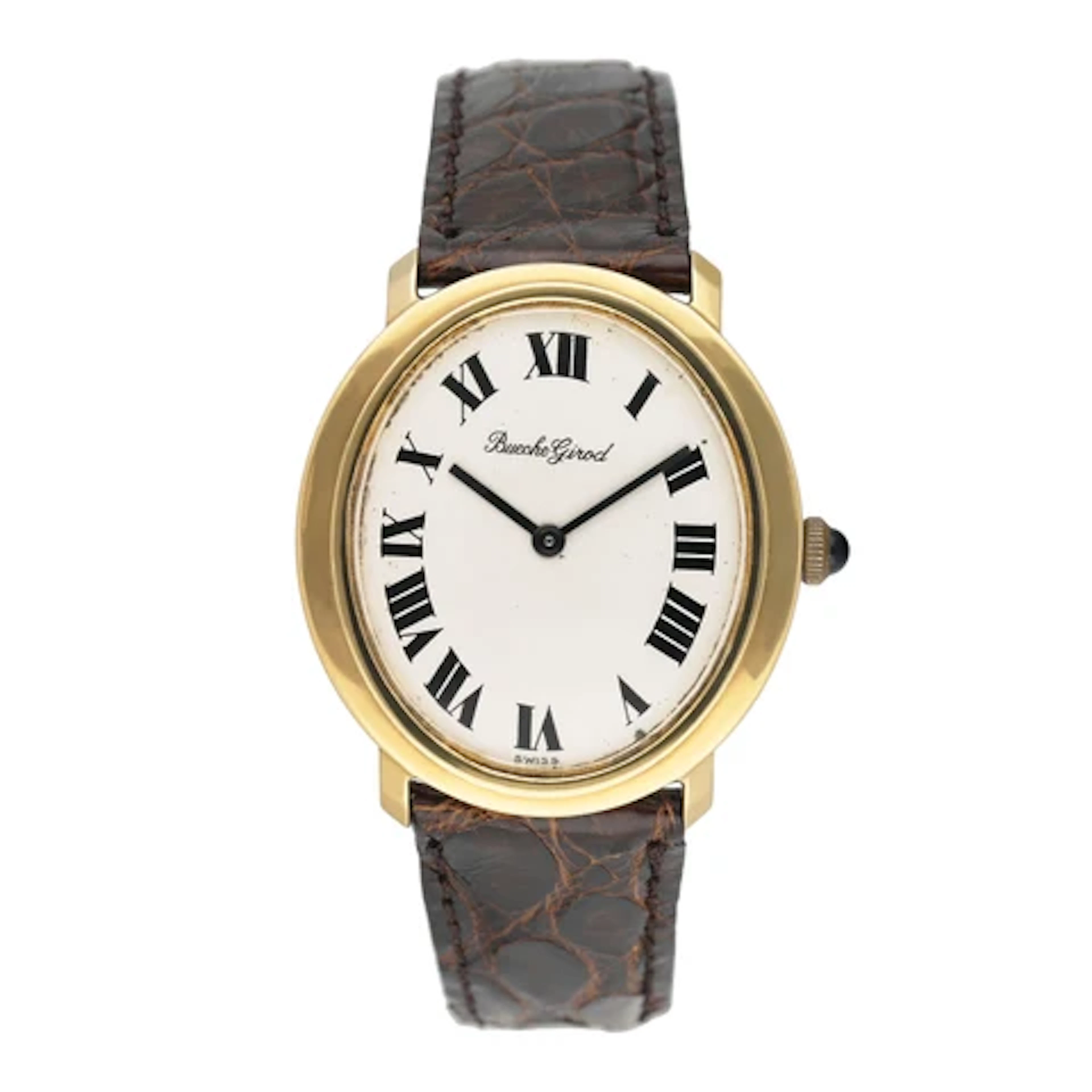 Bueche Girod 7606 Off-White Dial Mens Watch