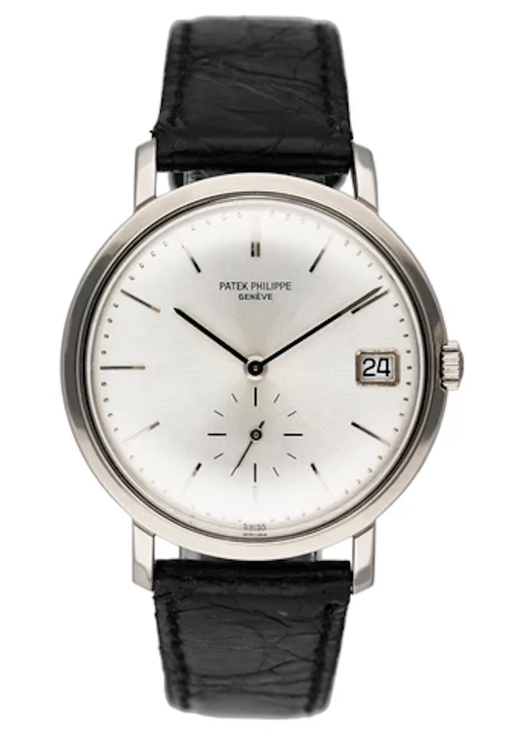 Patek Philippe Calatrava 3445G 18K White Gold Mens Watch