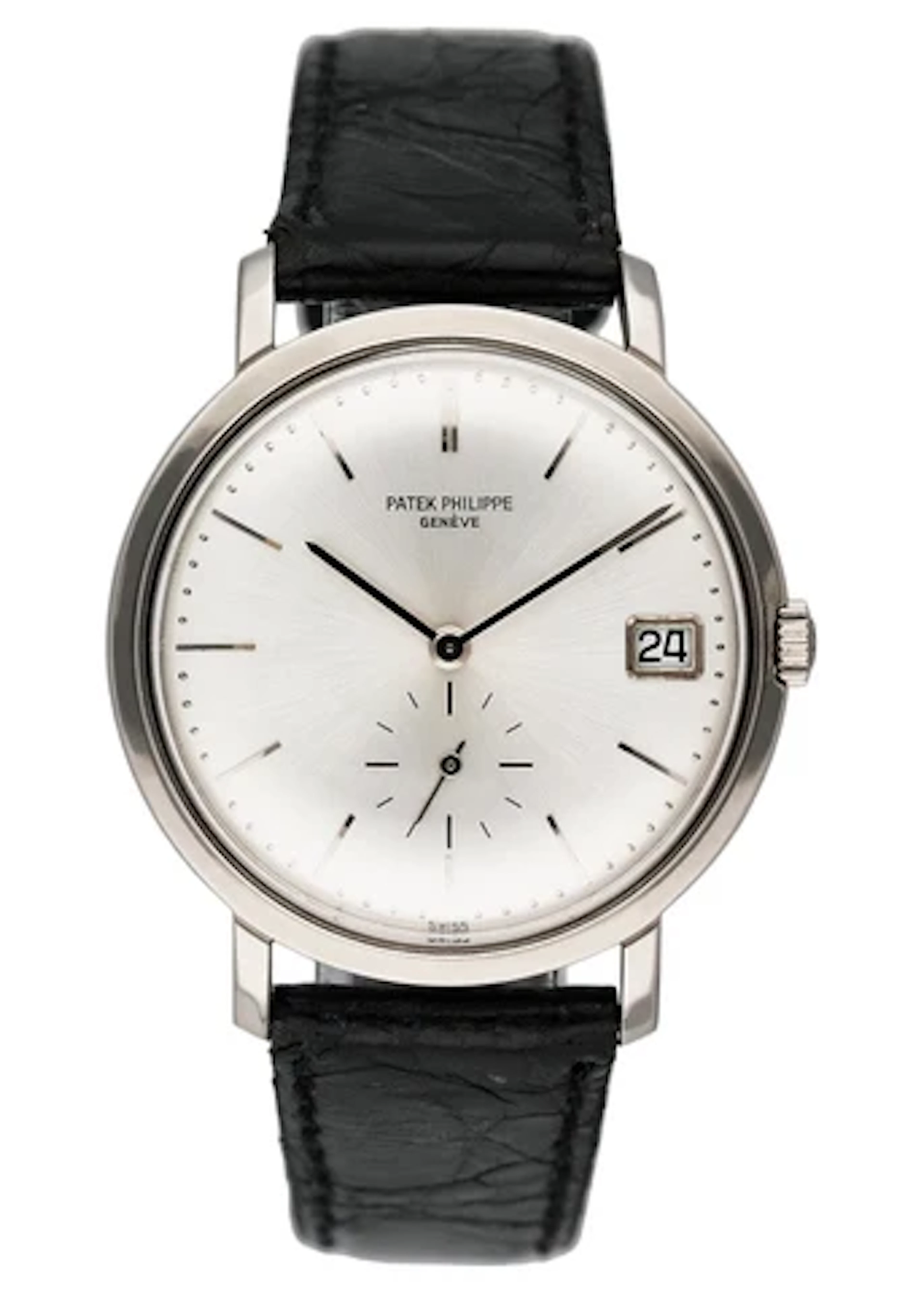 Patek Philippe Calatrava 3445G 18K White Gold Mens Watch