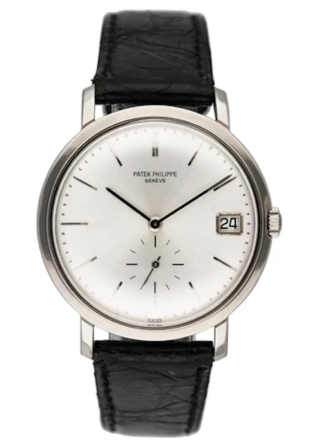 Patek Philippe Calatrava 3445G 18K White Gold Mens Watch