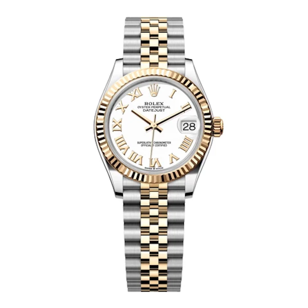 Rolex Datejust 31 278273 Roman White Dial Ladies Watch Box Papers