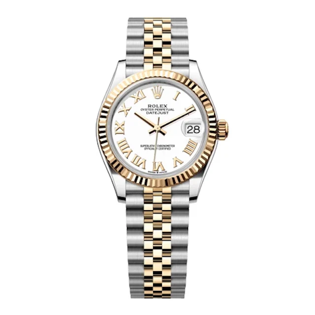 Rolex Datejust 31 278273 Roman White Dial Ladies Watch Box Papers