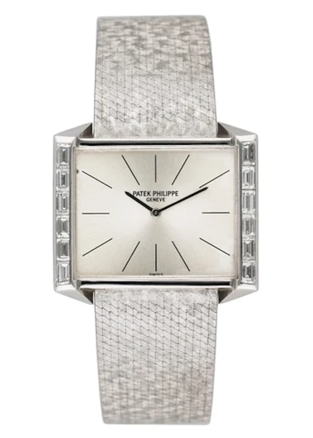 Patek Philippe 3506/2 Diamond 18K White Gold Ladies Watch