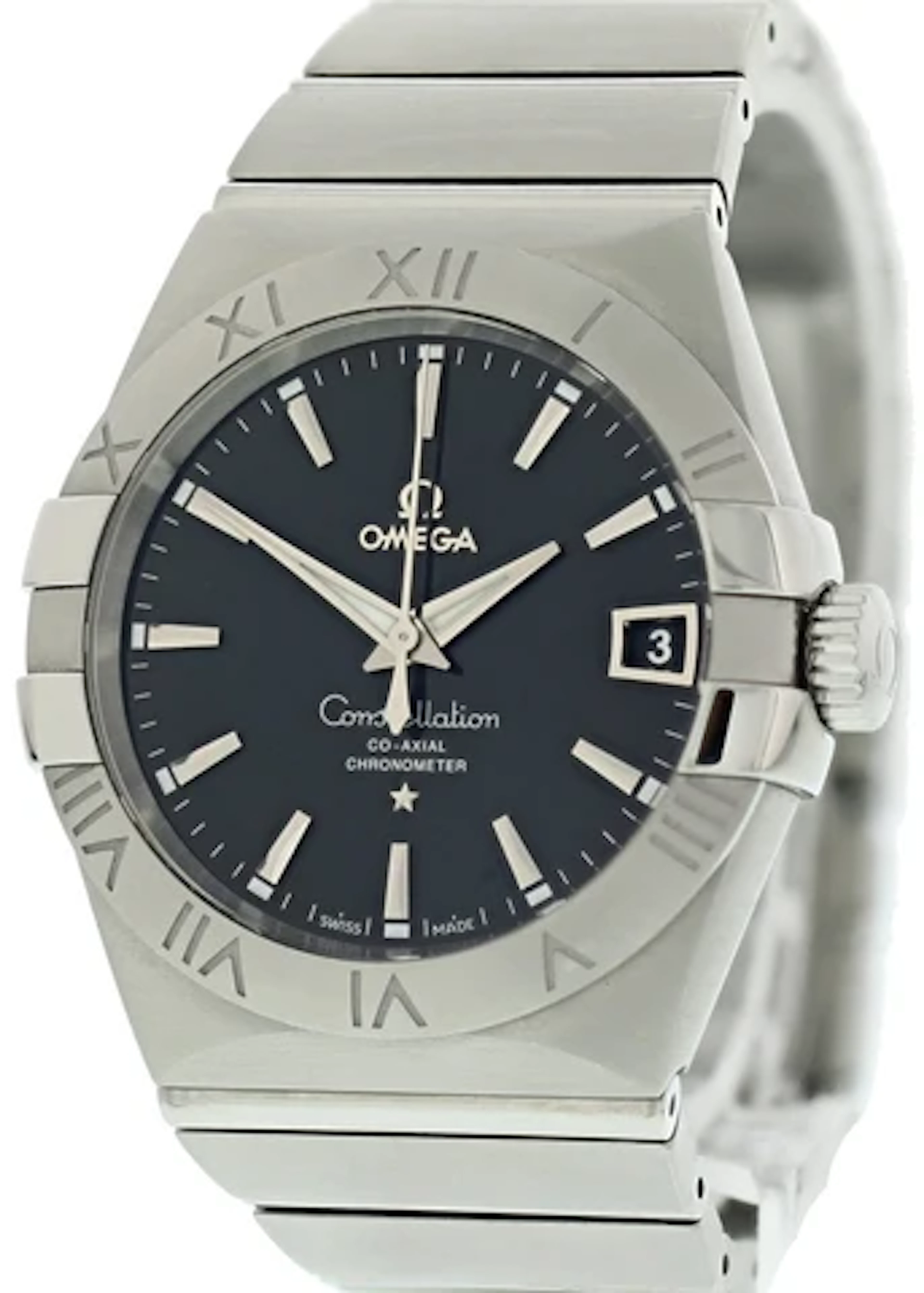 Omega Constellation 123.10.38.21.01.001 Mens Watch Box Papers