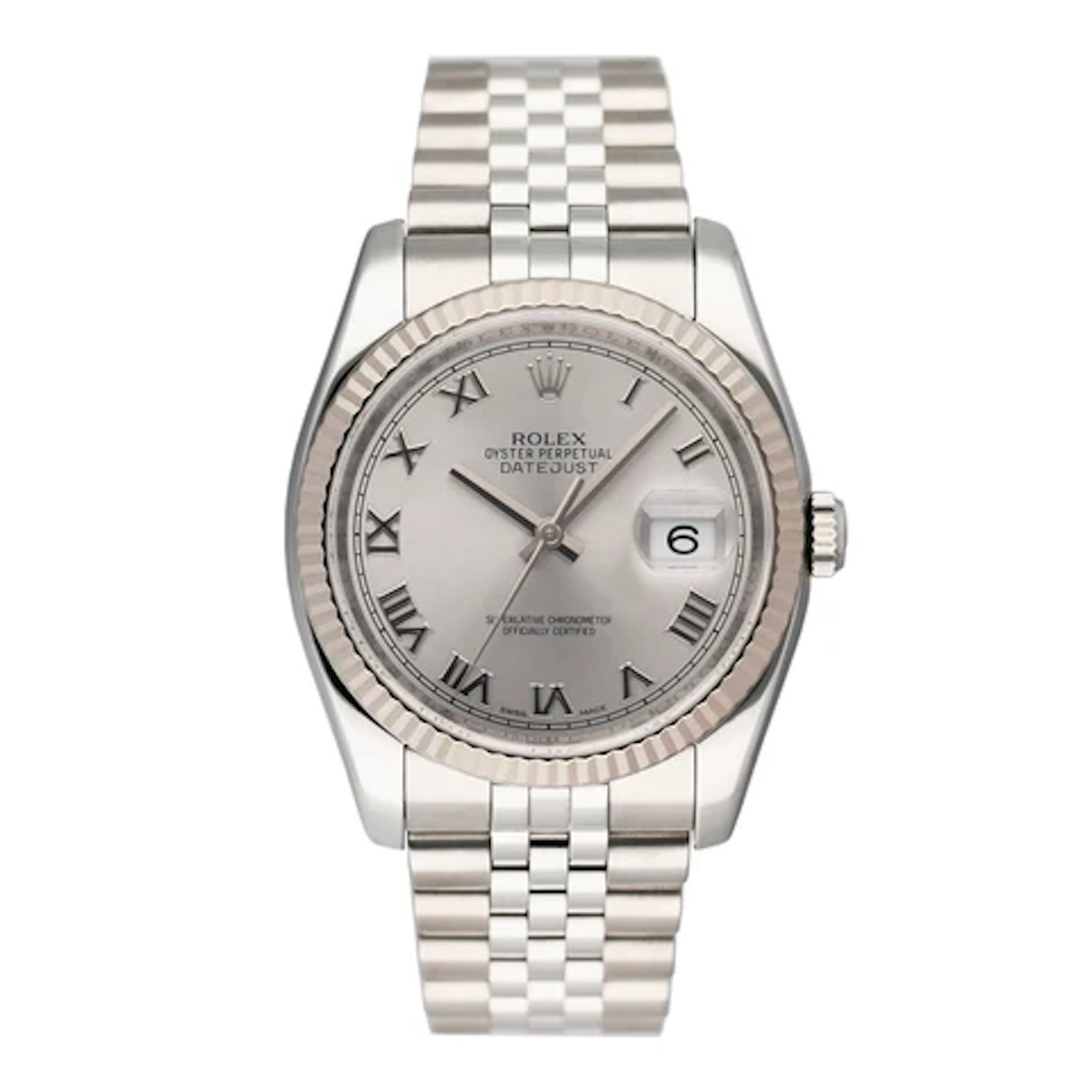 Rolex Datejust 116234 Silver Dial Mens Watch