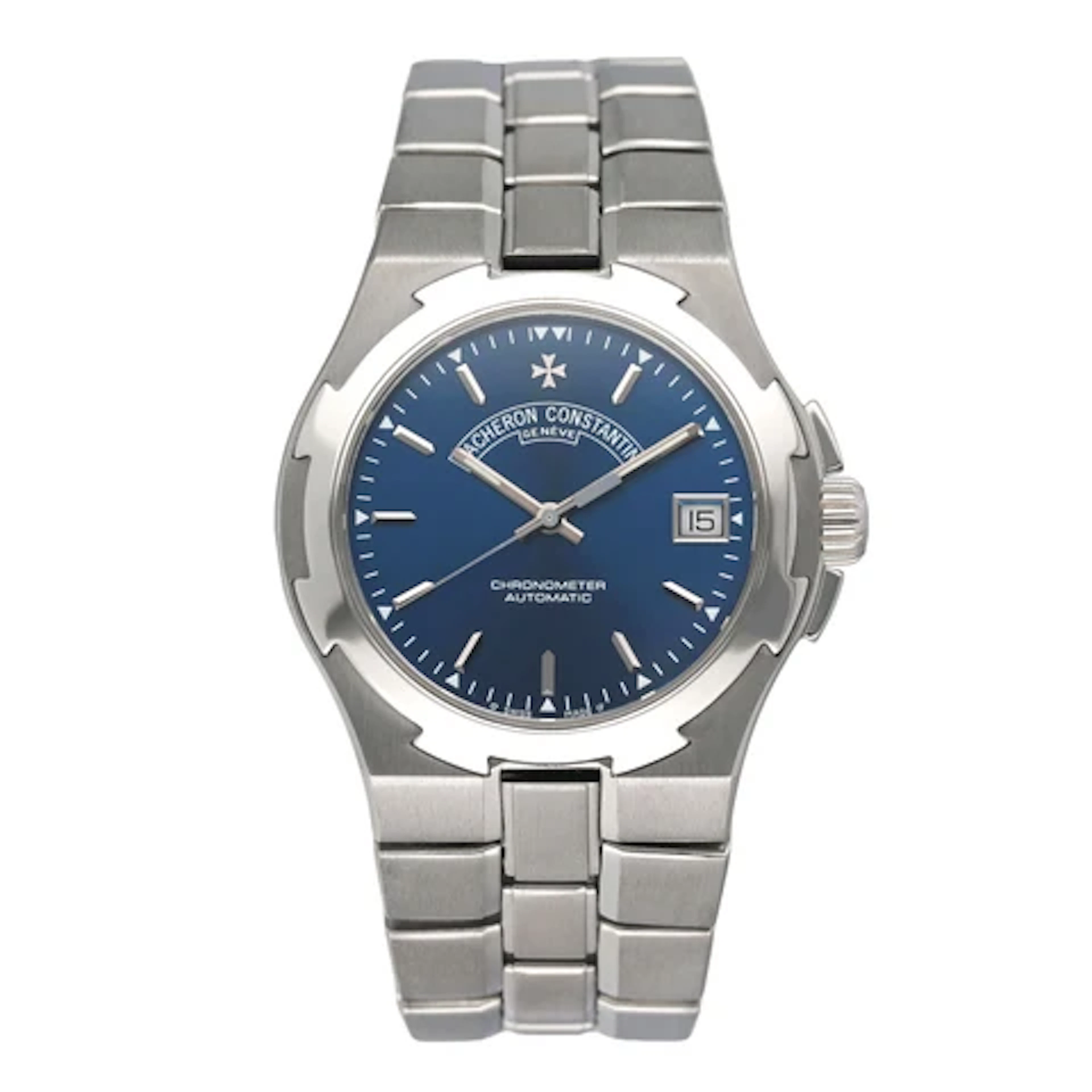 Vacheron Constantin Overseas 42042 Blue Dial Mens Watch