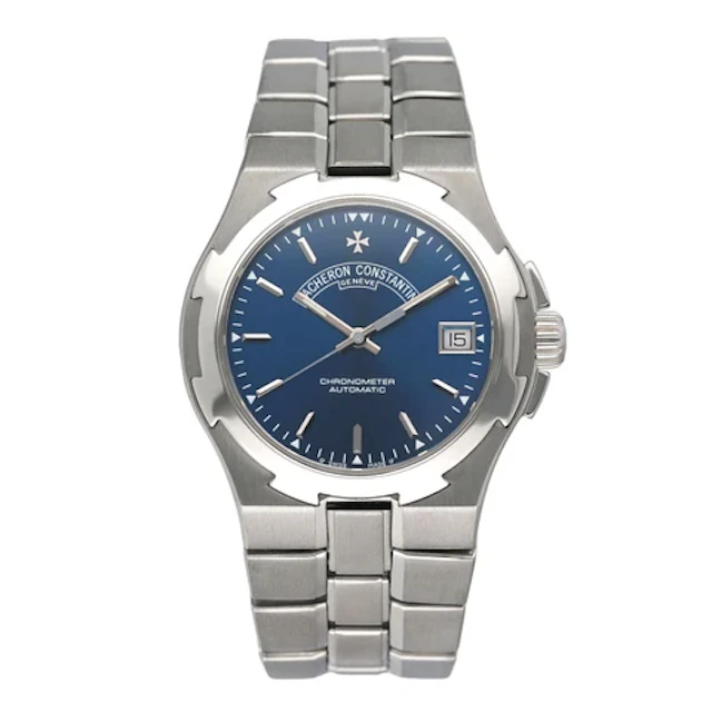 Vacheron Constantin Overseas 42042 Blue Dial Mens Watch