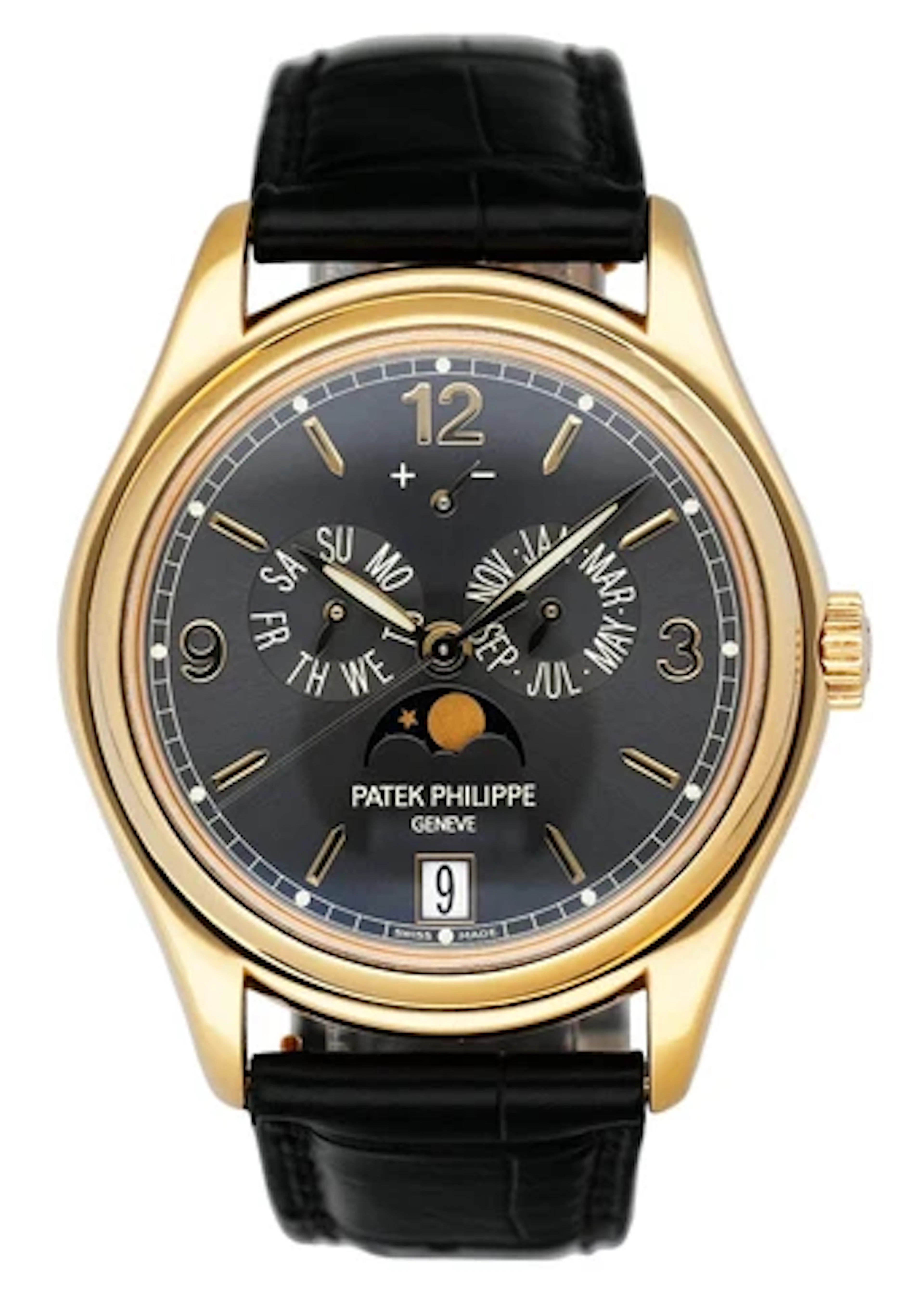 Patek Philippe Annual Calendar 5146J Slate Dial Mens Watch Box Papers