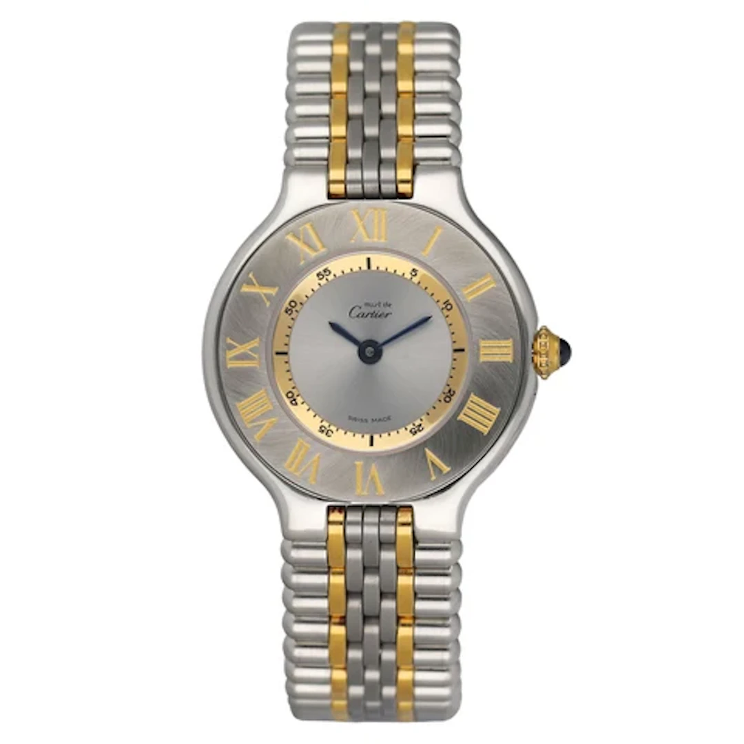 Cartier Must 21 W10073F4 Silver Dial Ladies Watch