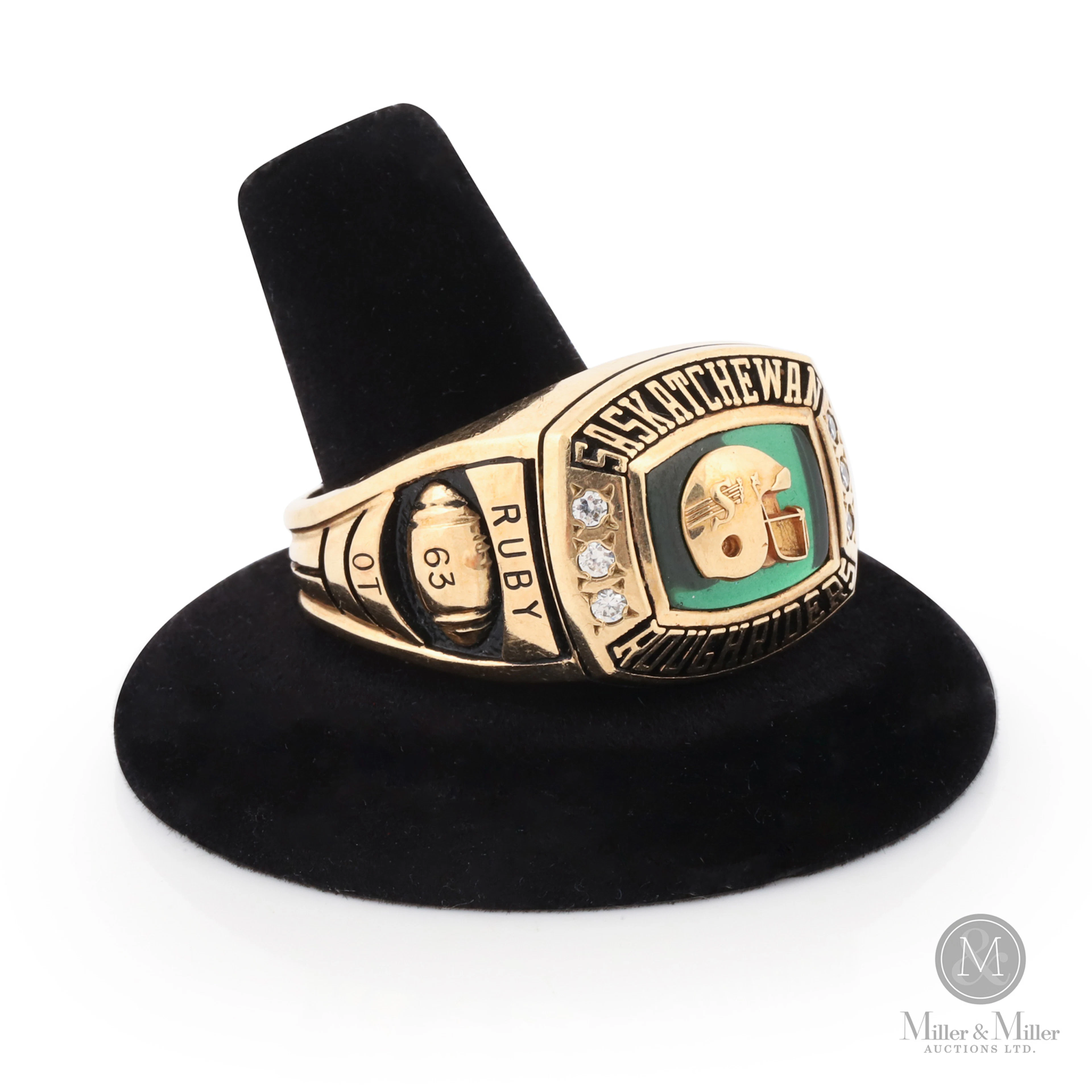 Martin Ruby's Saskatchewan Roughriders 10k Plaza of Honours Ring